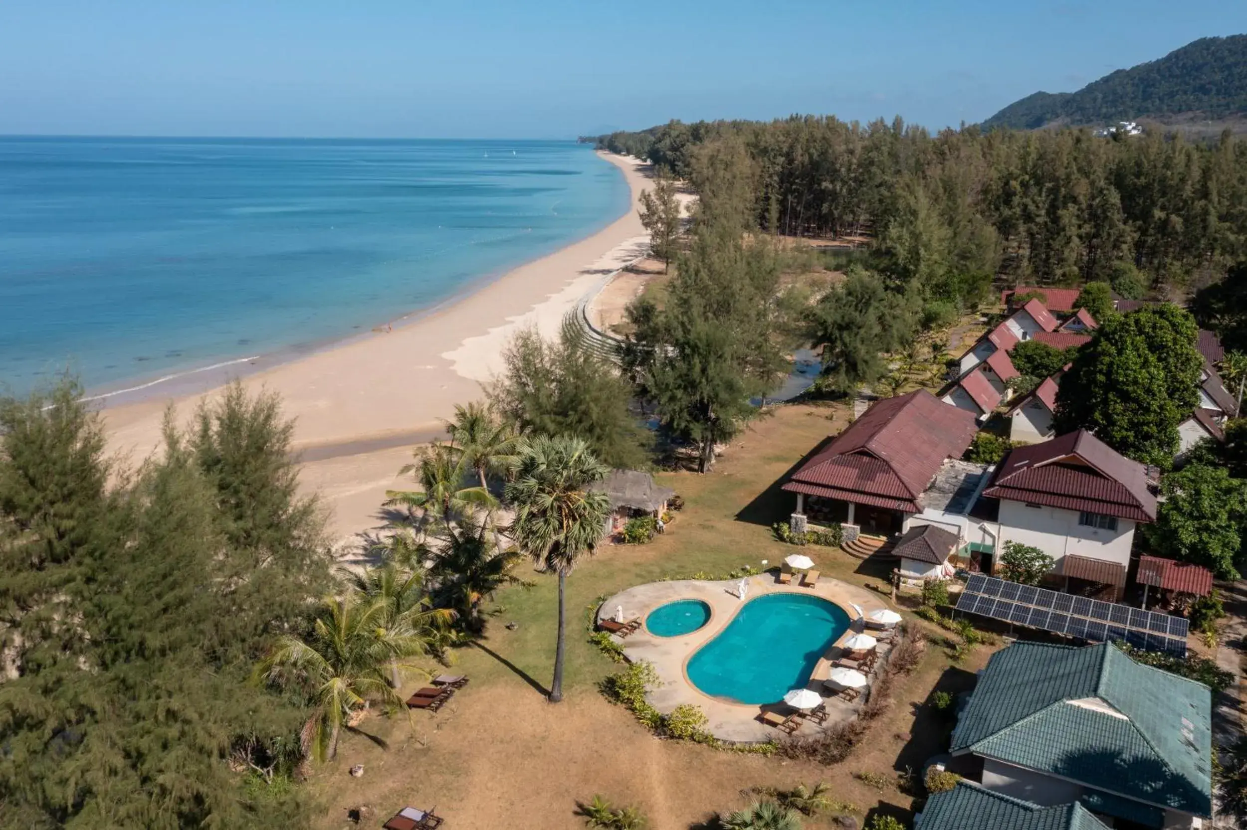 Property building, Bird's-eye View in Gooddays Lanta Beach Resort SHA