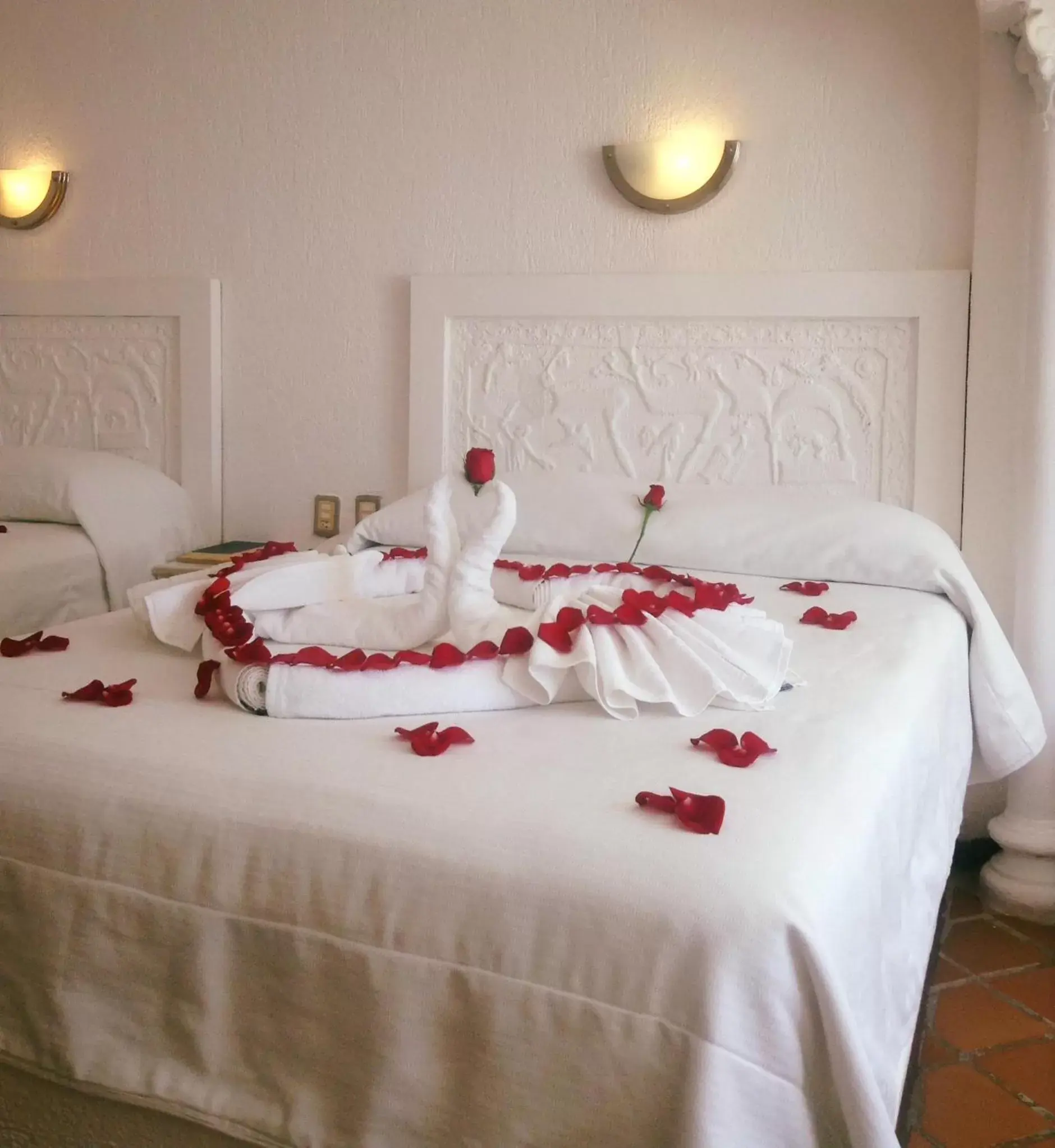 Bed in Hotel Aldea del Bazar & Spa Bed in Hotel Aldea del Bazar & Spa