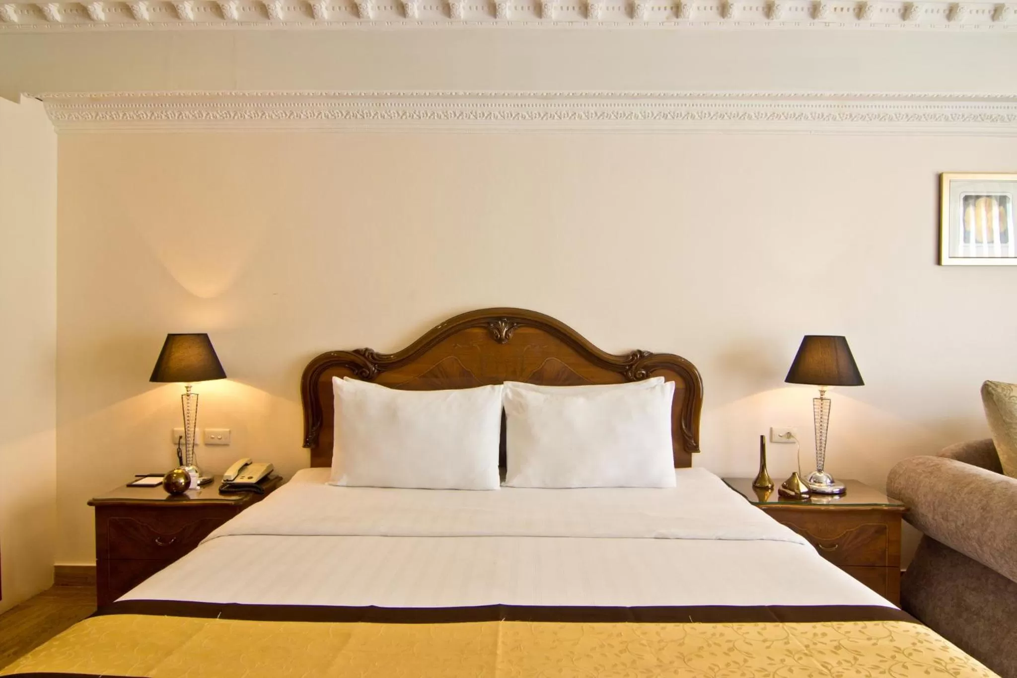 Bed in LK Royal Suite