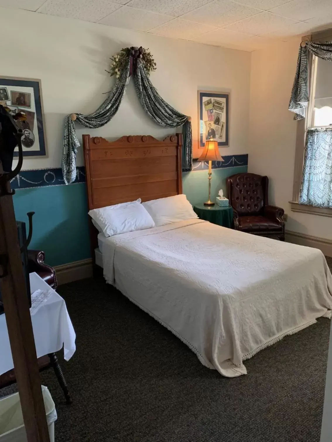Bed in Original Springs Hotel