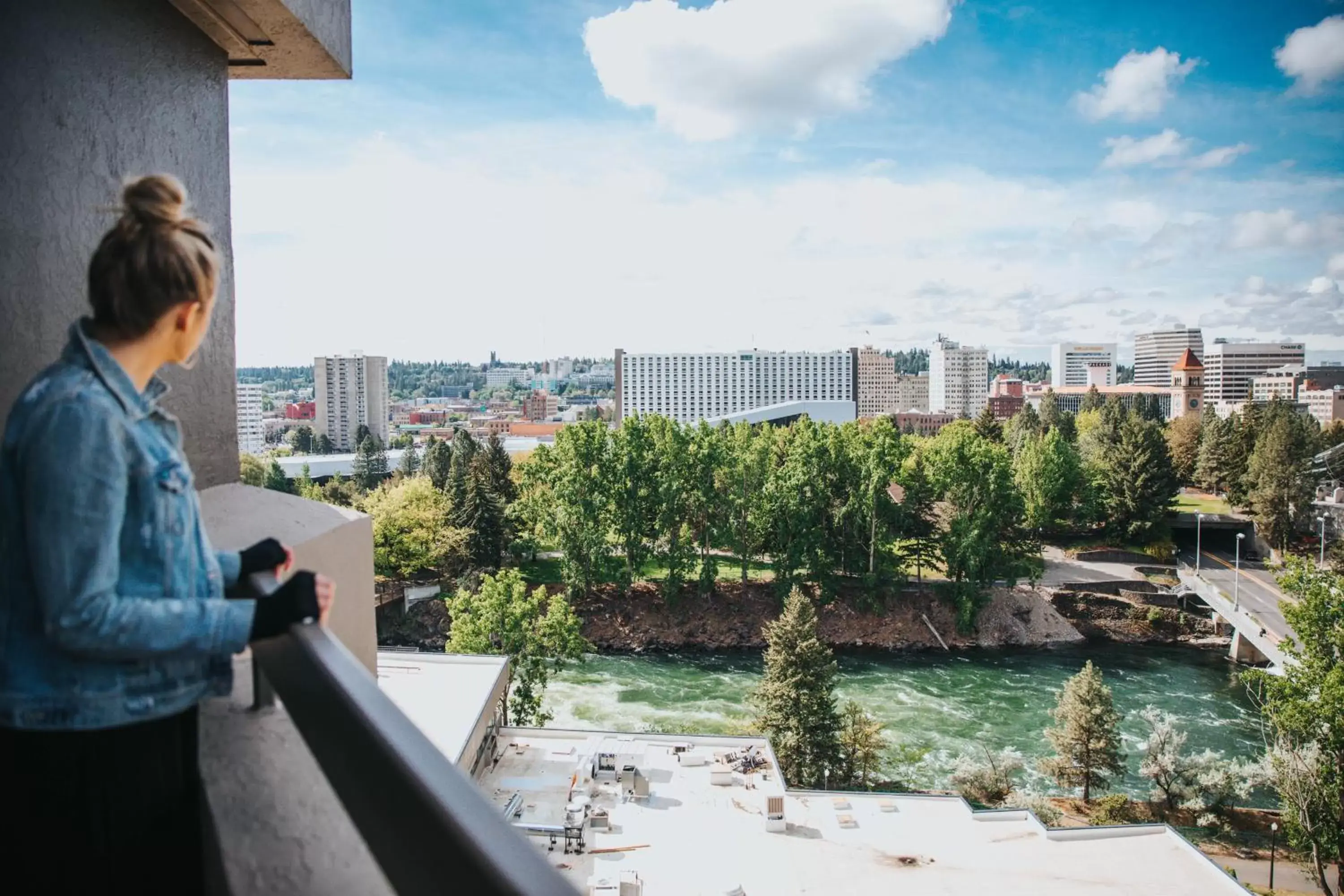 Property building in Centennial Hotel Spokane Property building in Centennial Hotel Spokane