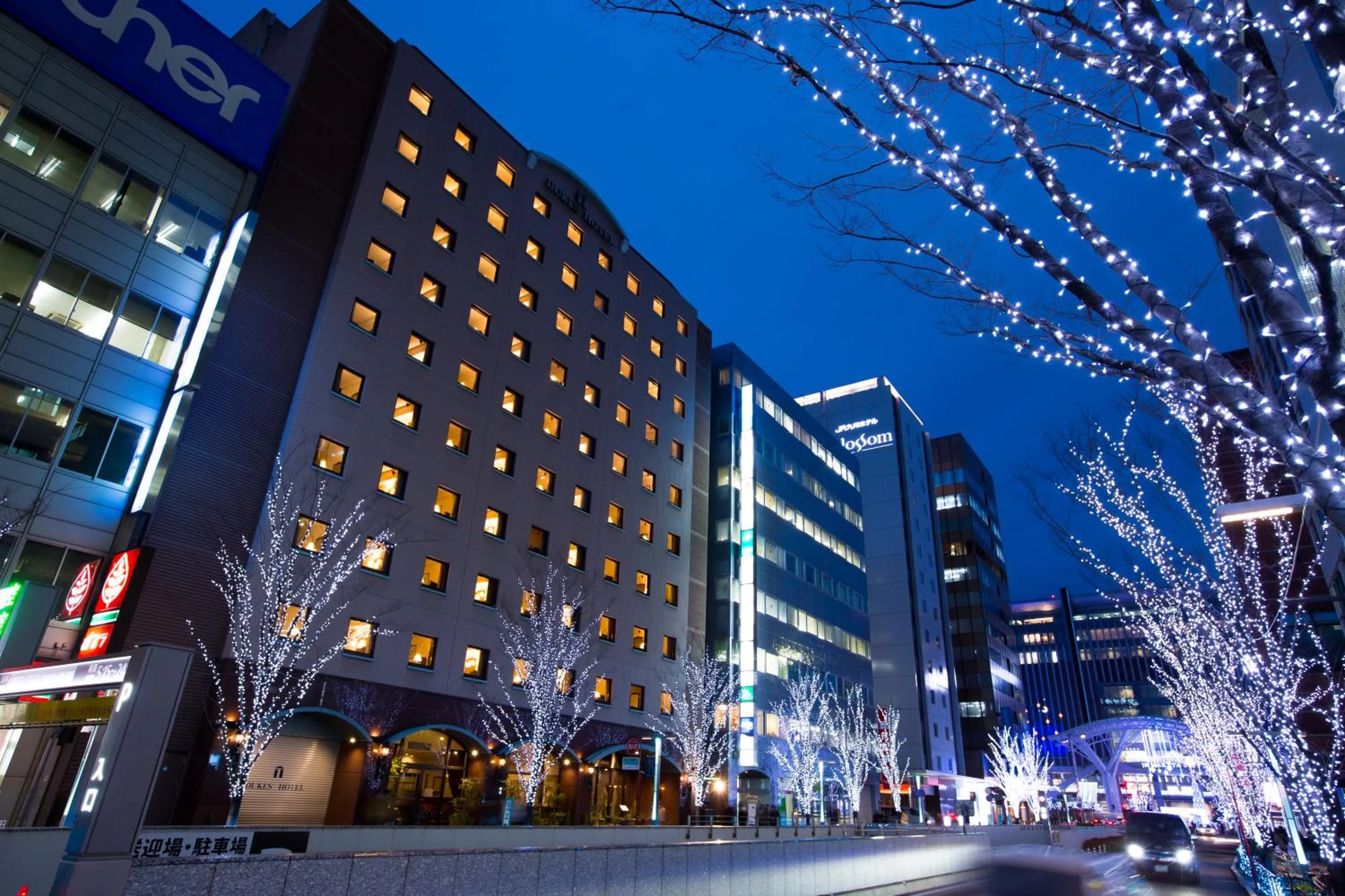 Property building in Dukes Hotel Hakata