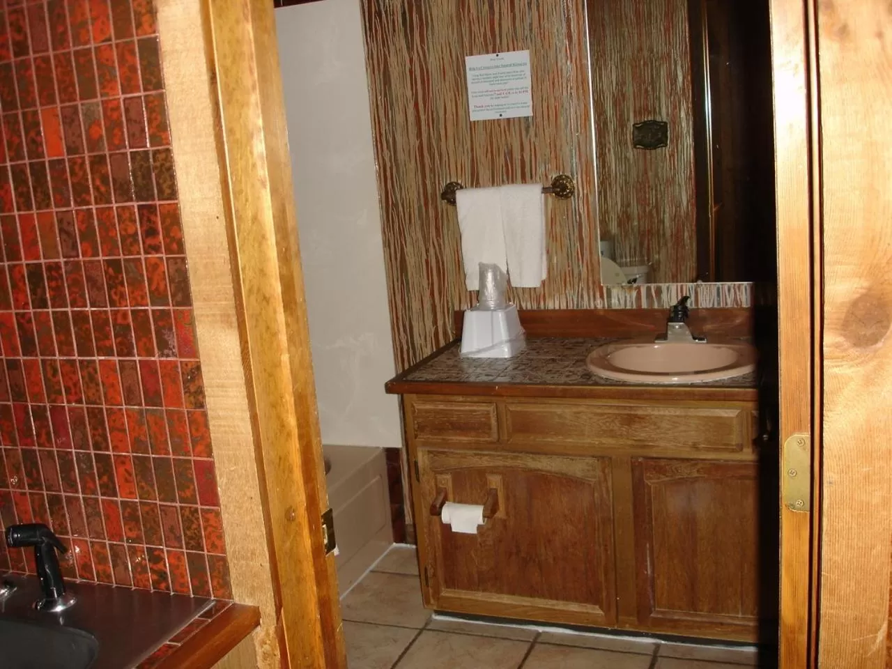 Bathroom in Georgetown Mountain Inn