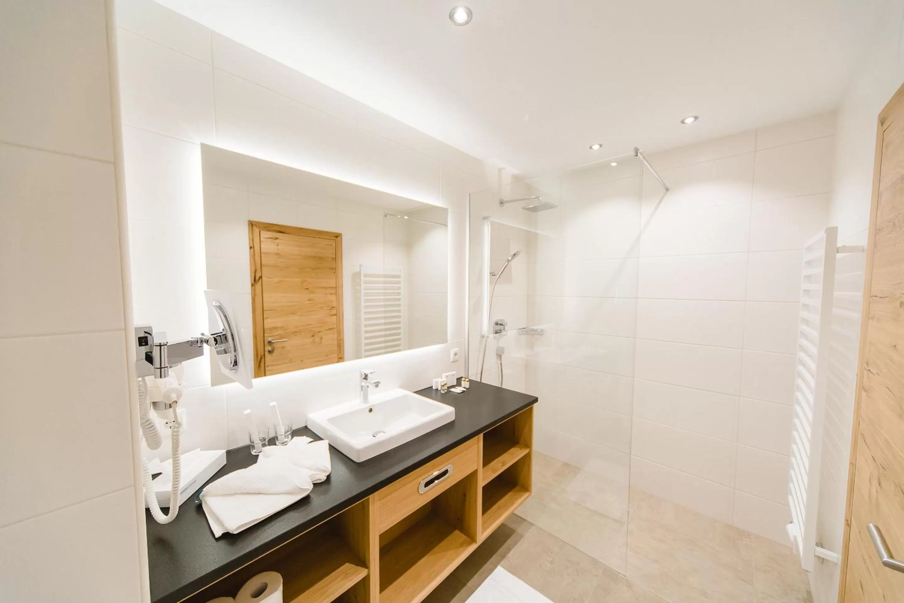 Bed in Hotel Giessenbach