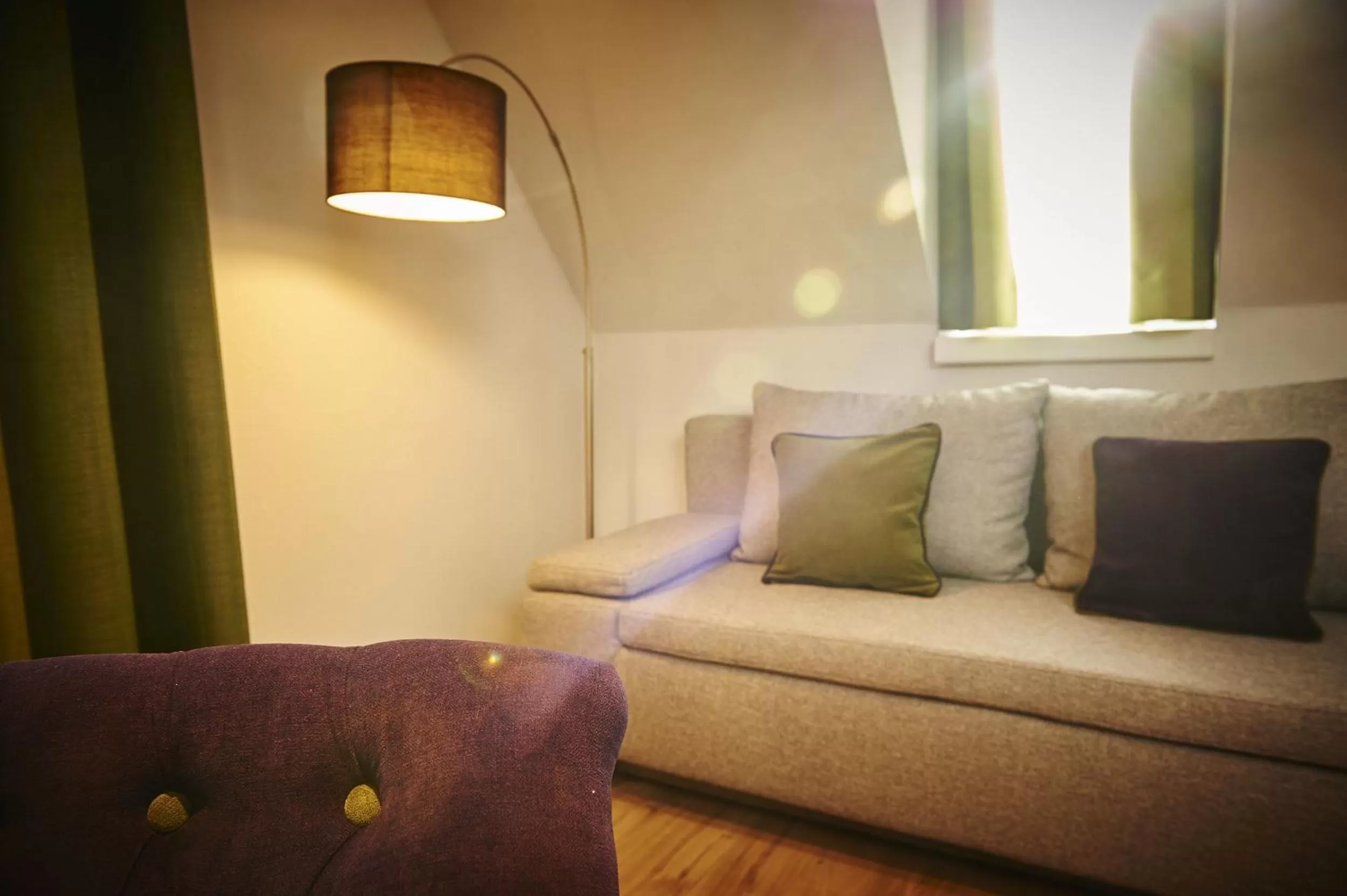 Seating area in Hotel Hauser Boutique