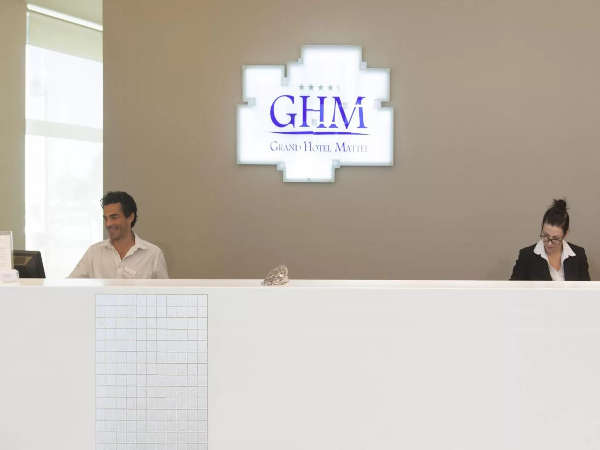 Staff in Grand Hotel Mattei