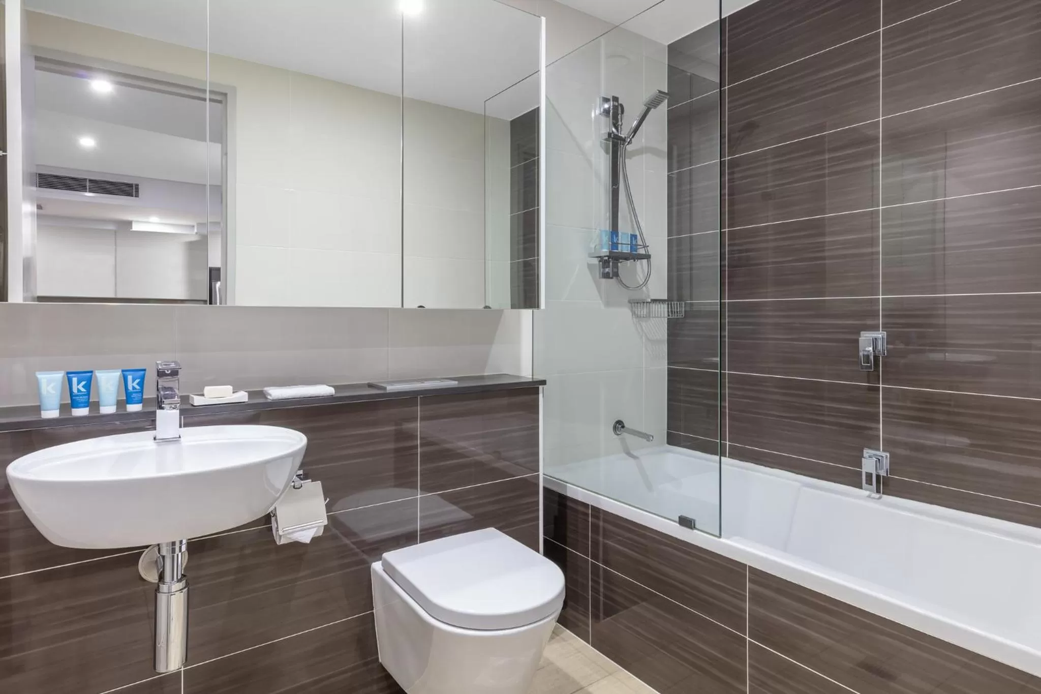 Bathroom in Meriton Suites North Ryde
