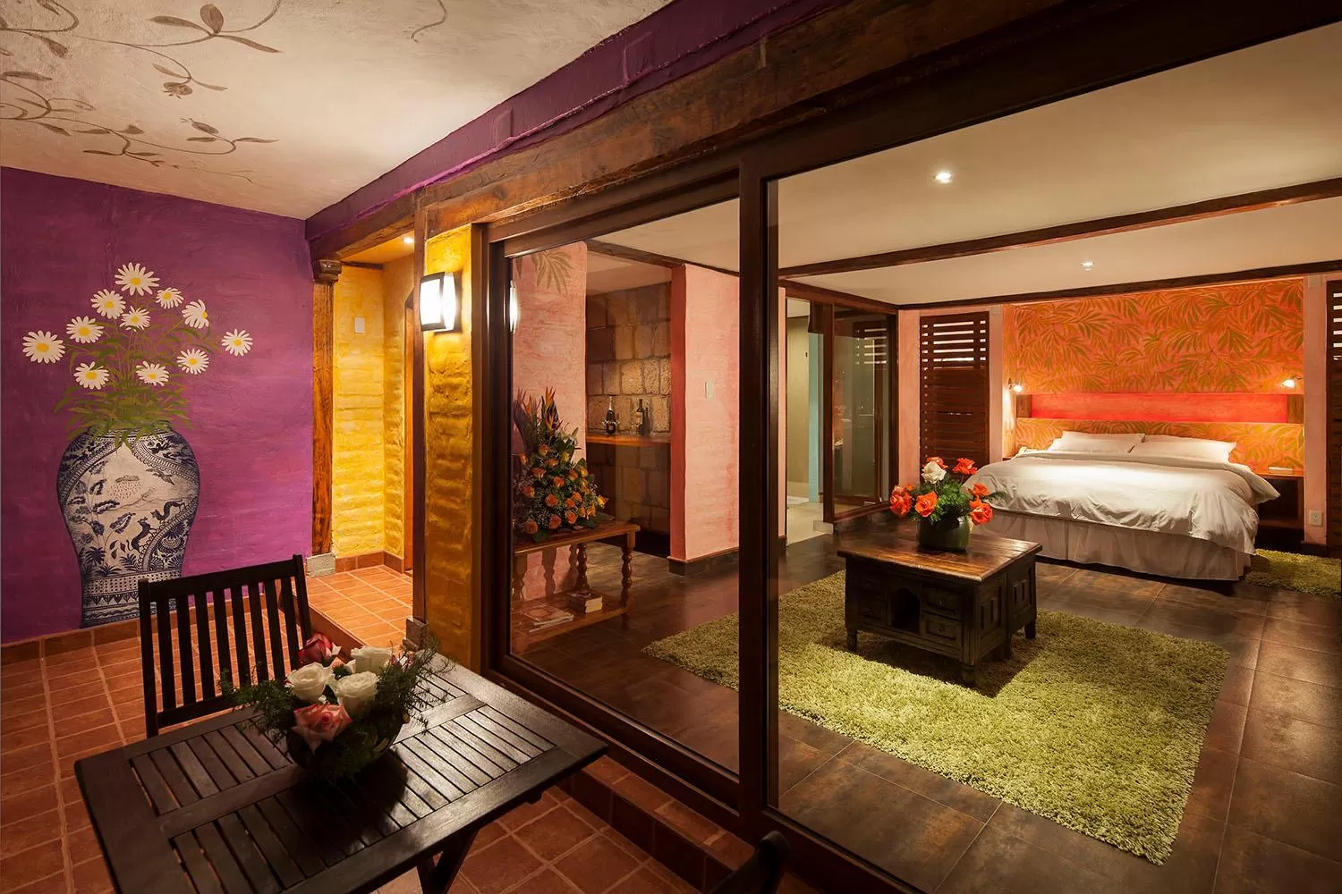 Double Room with Terrace - single occupancy in Luna Volcán, Adventure SPA - formerly Luna Runtún