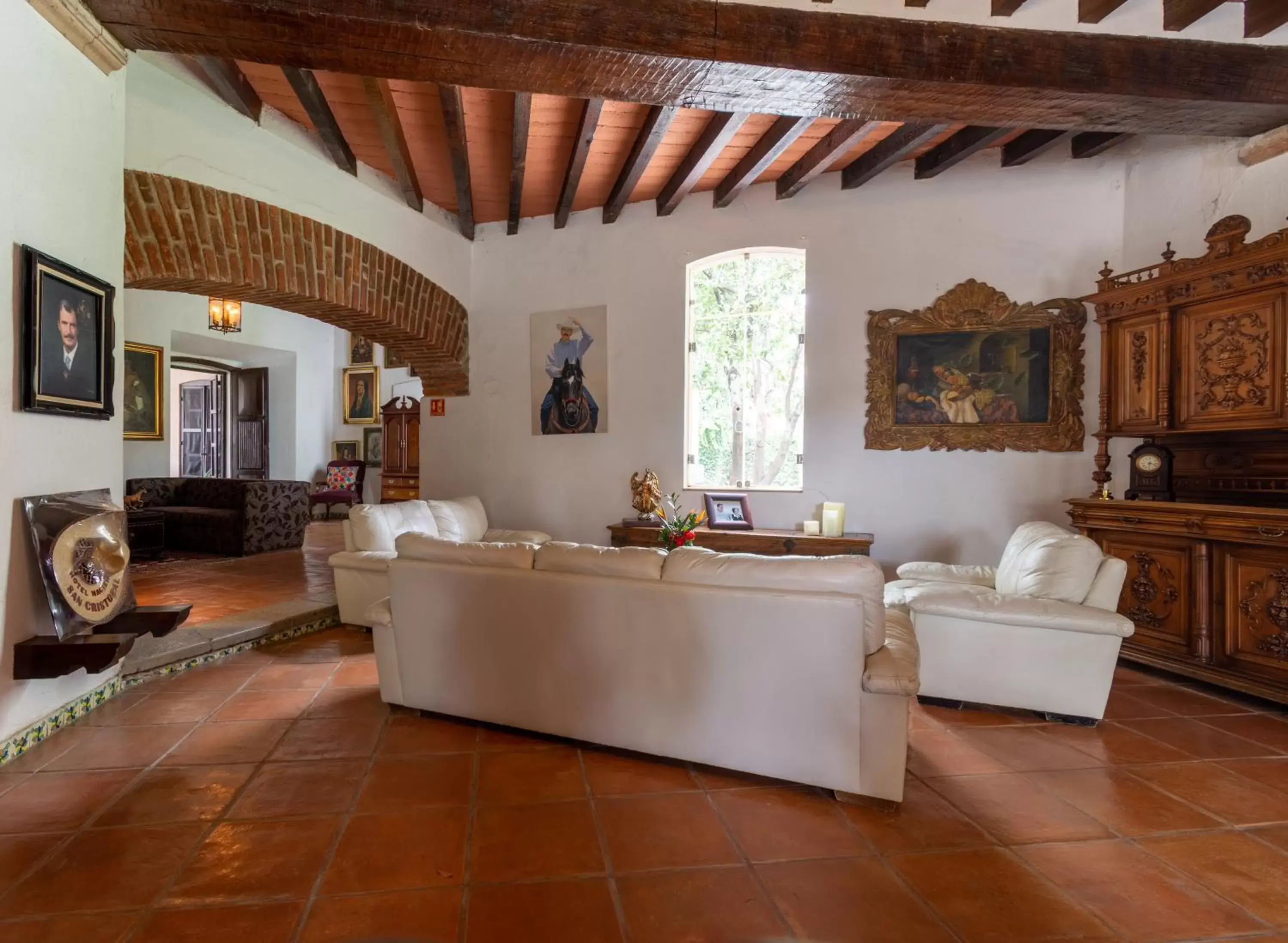 Area and facilities, Lobby/Reception in Hotel Hacienda San Cristóbal