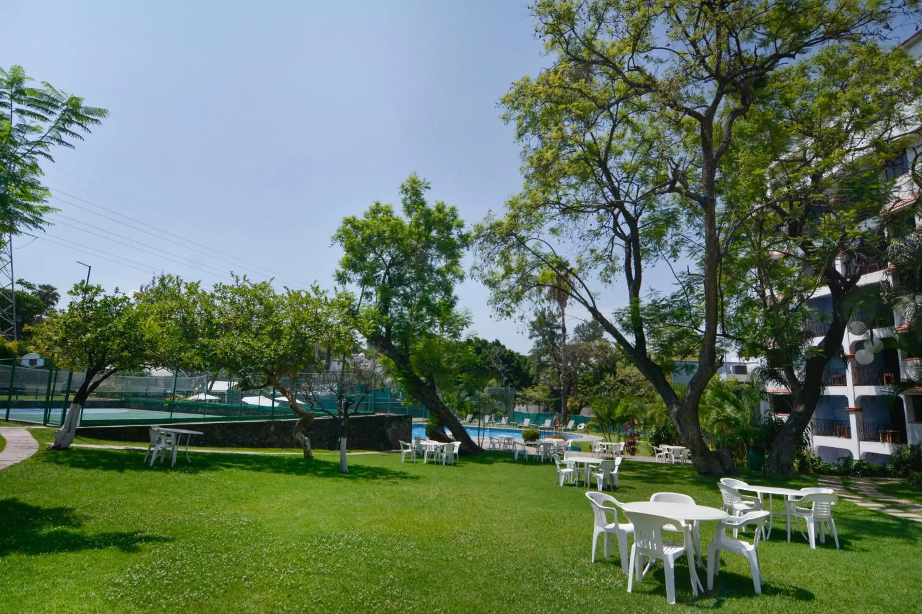 Children play ground in Hotel Coral Cuernavaca Resort & Spa