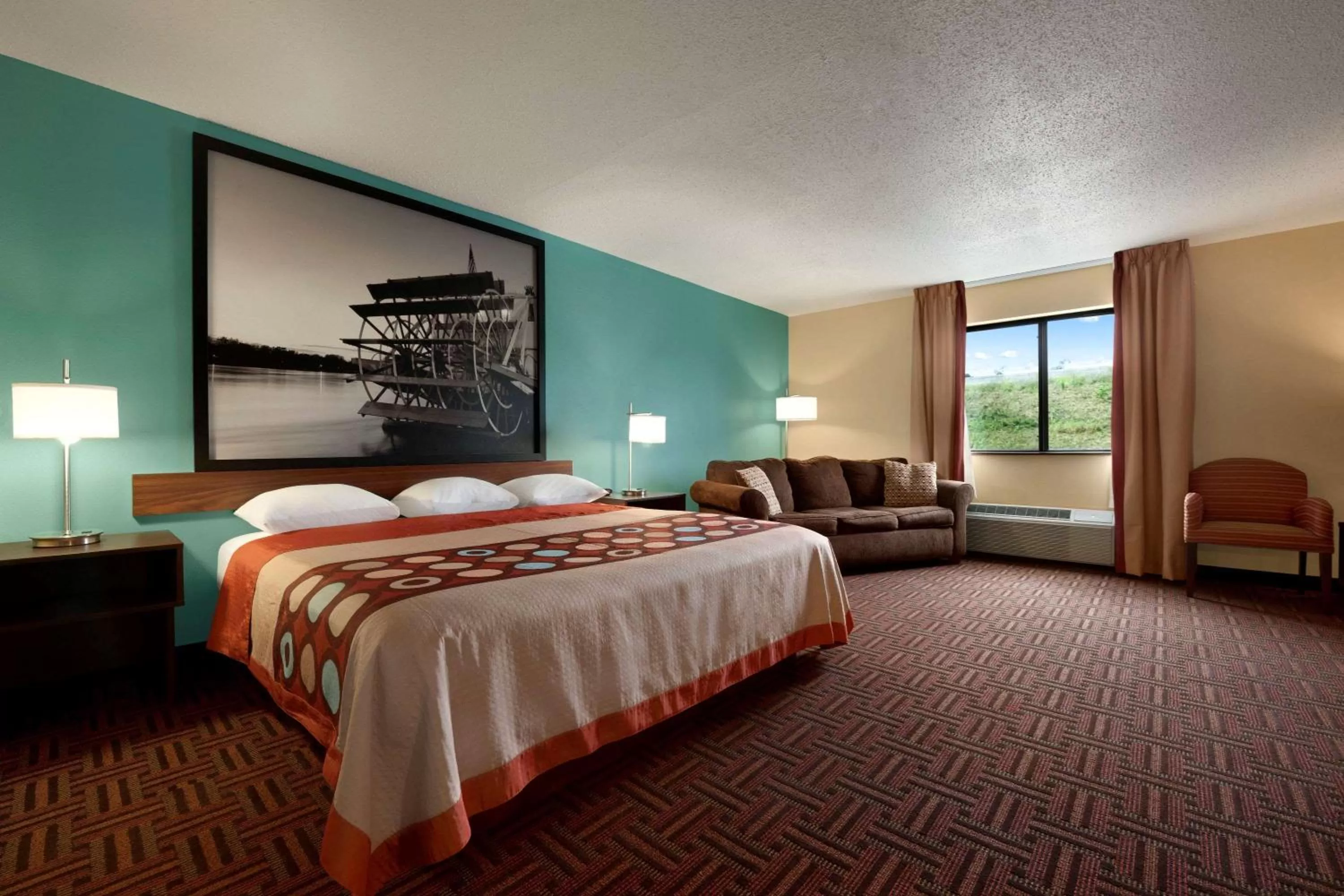 Photo of the whole room, Bed in Super 8 by Wyndham East Peoria