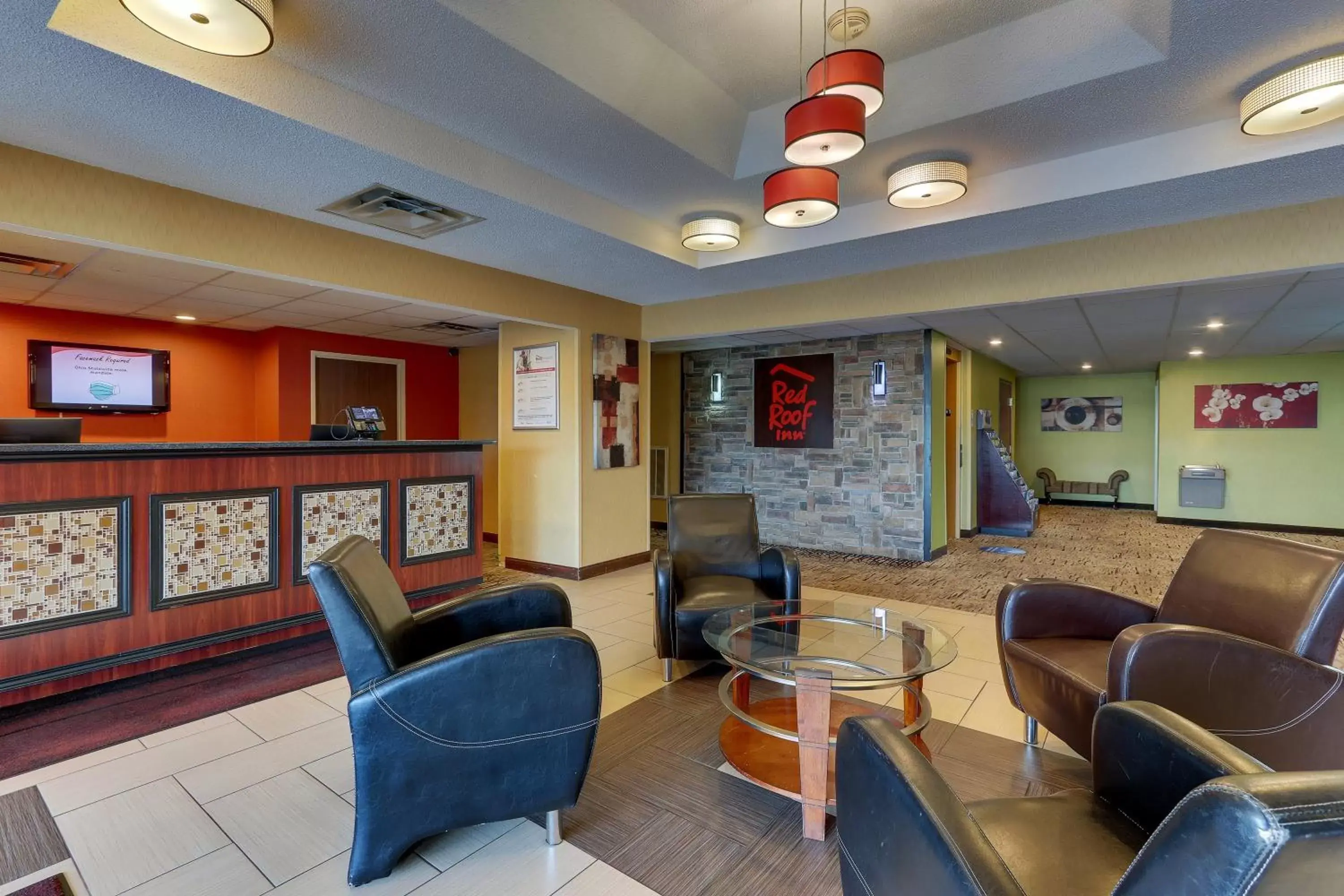 Lobby or reception in Red Roof Inn Springfield, OH