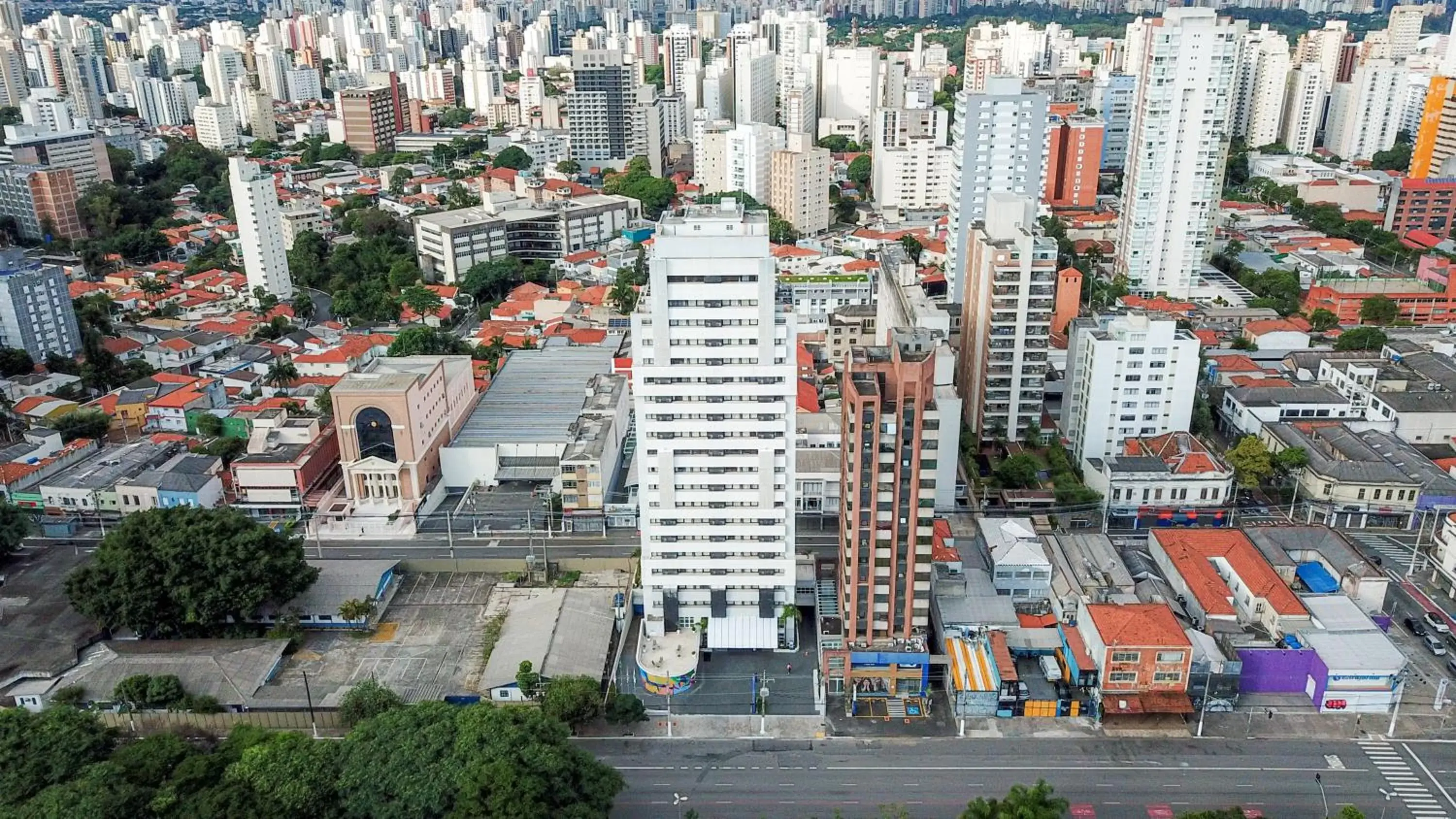 Property building, Bird's-eye View in Comfort Nova Paulista