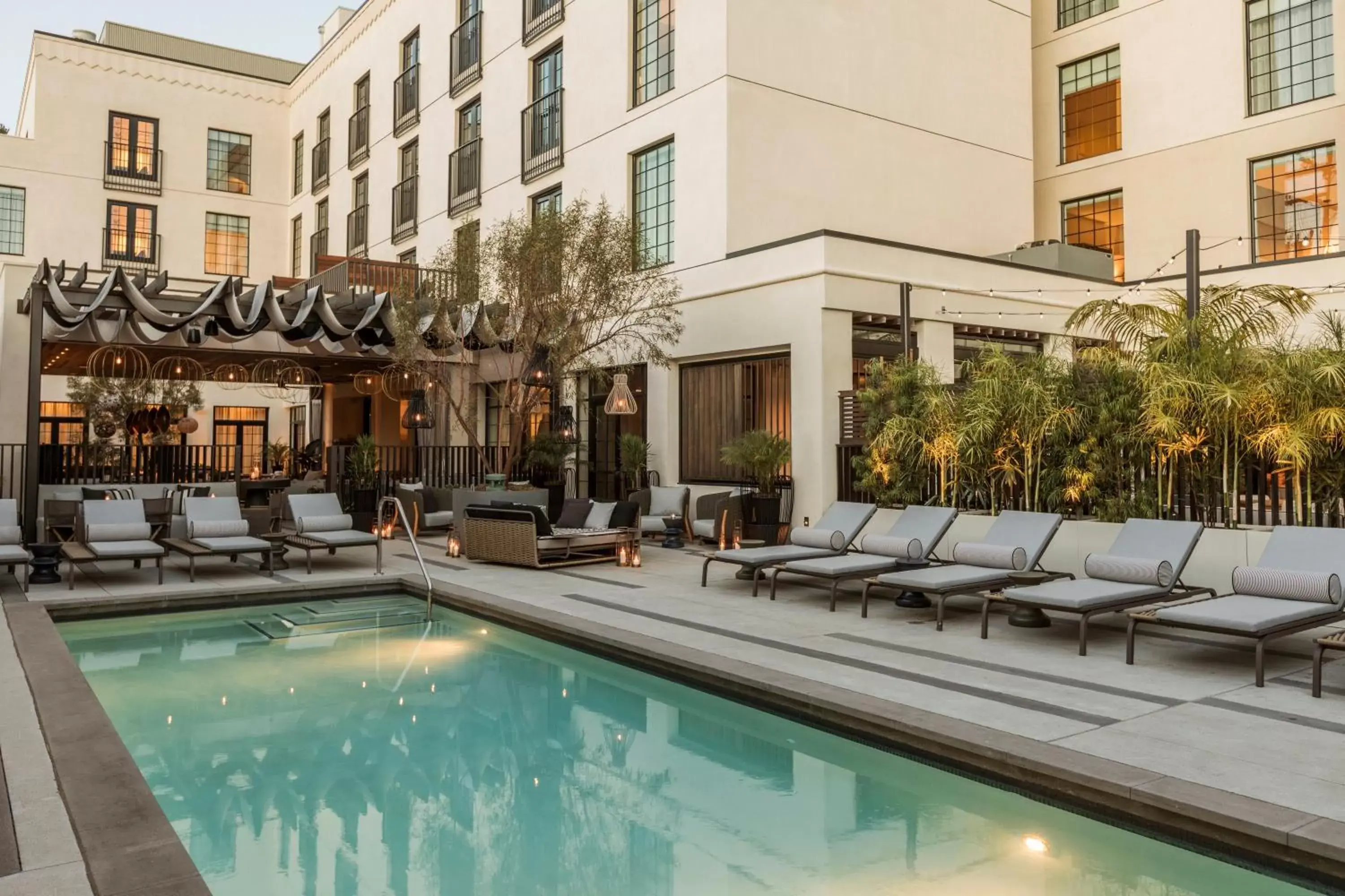 Property building, Swimming Pool in Kimpton La Peer Hotel West Hollywood, an IHG Hotel