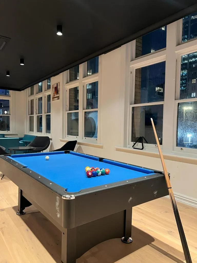 Communal lounge/ TV room in Fort Street Accommodation