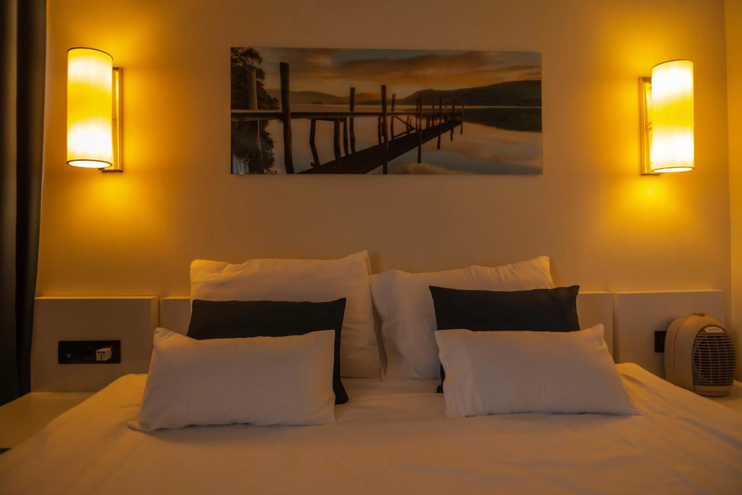 Bed in Orbi City Luxury Suite