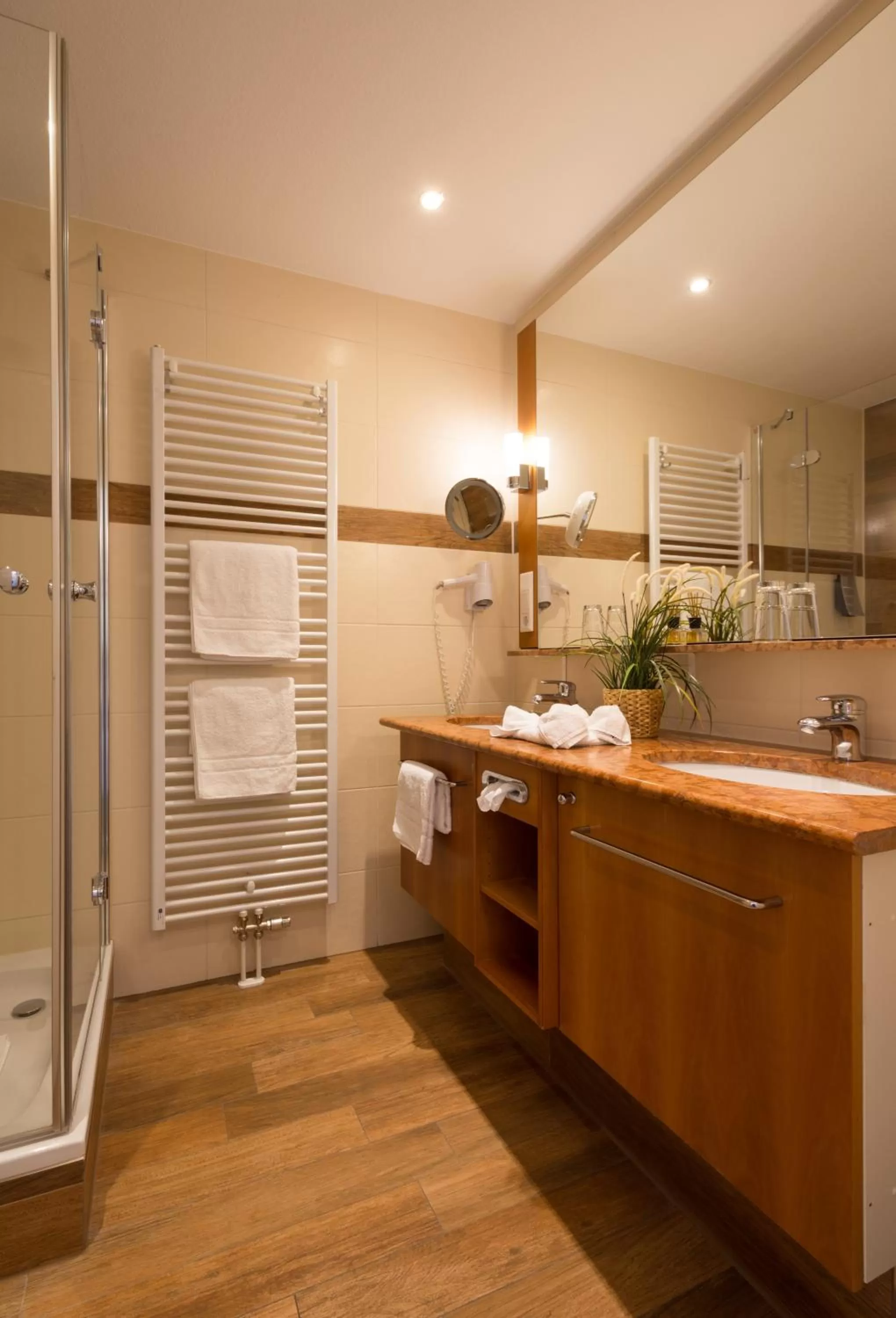 Bathroom in Albhotel Malakoff - House of Nature