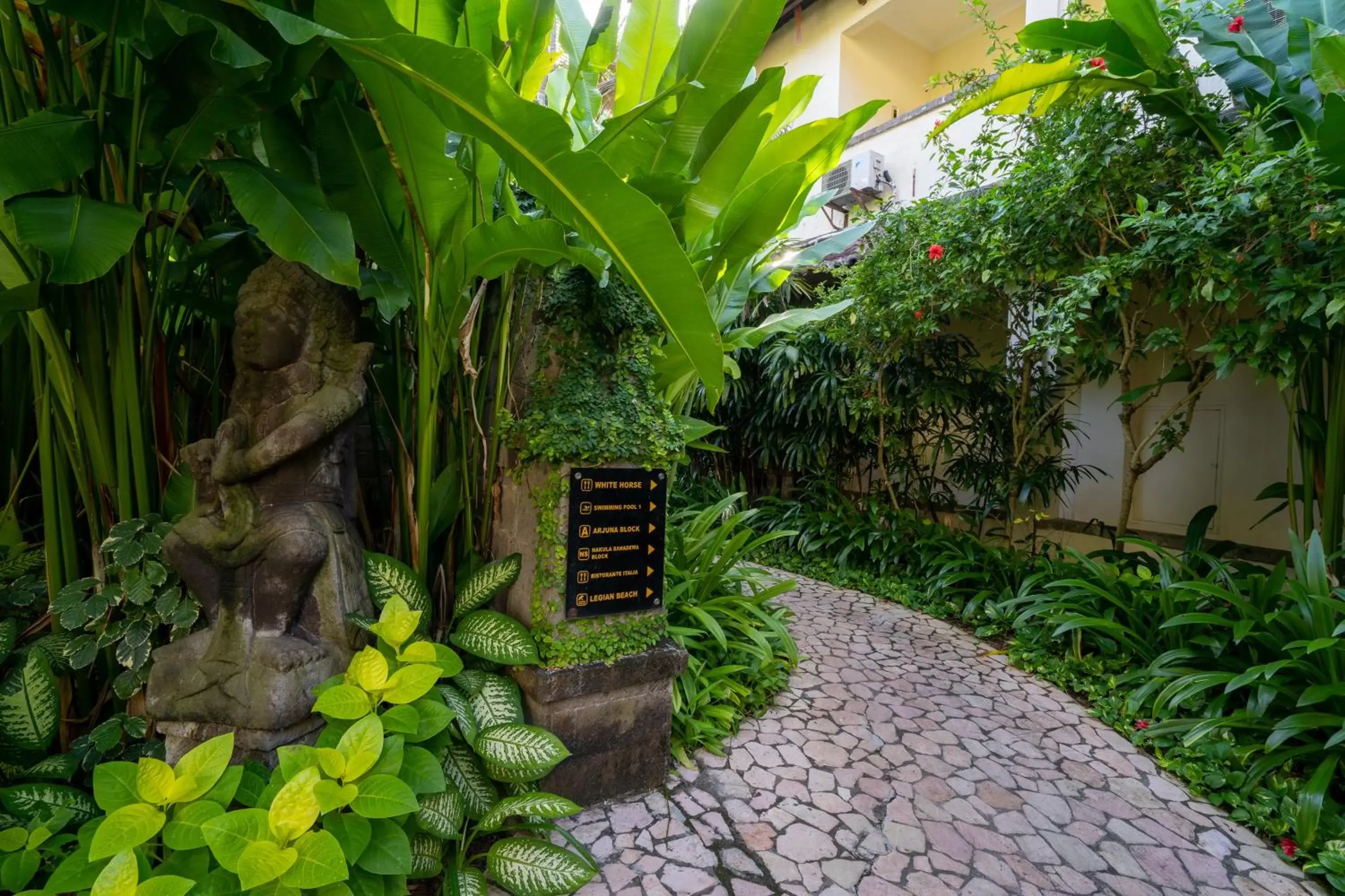 Garden in Hotel Kumala Pantai - CHSE Certified