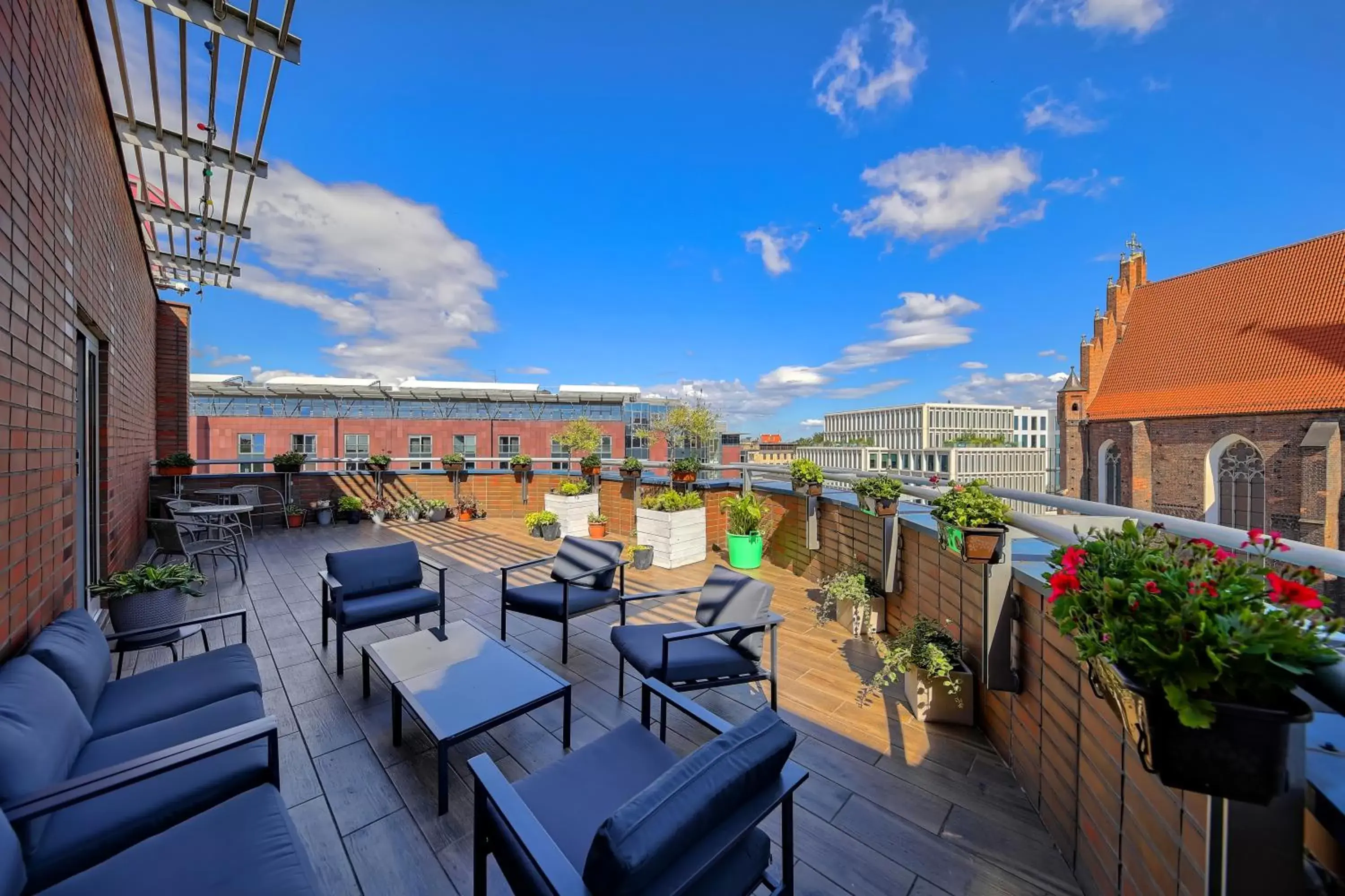 Balcony/Terrace in Mercure Wrocław Centrum