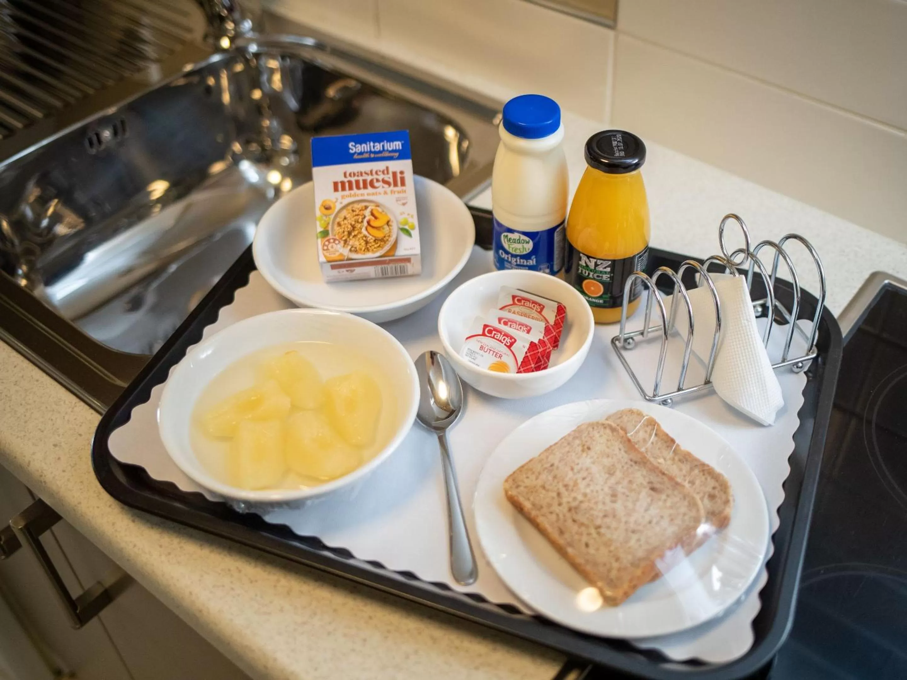 Continental breakfast in The Riverstone