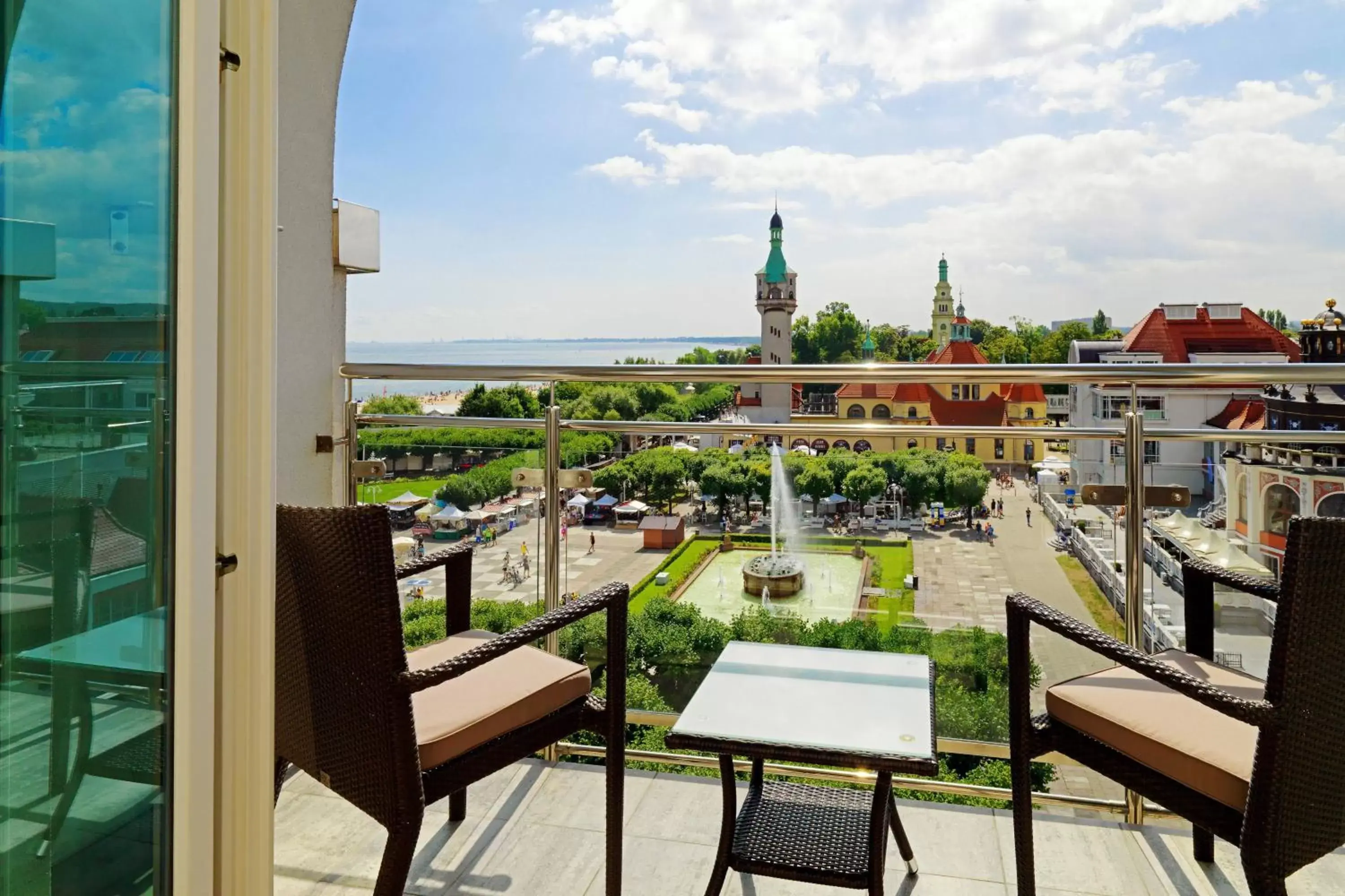 Photo of the whole room, Balcony/Terrace in Sheraton Sopot Hotel