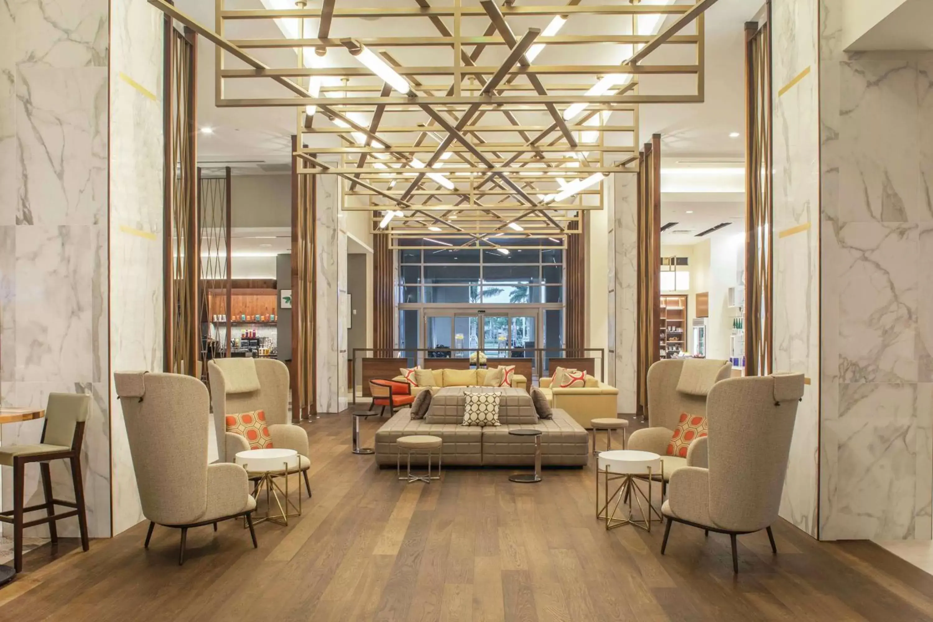 Lobby or reception in Hilton Miami Dadeland Lobby or reception in Hilton Miami Dadeland