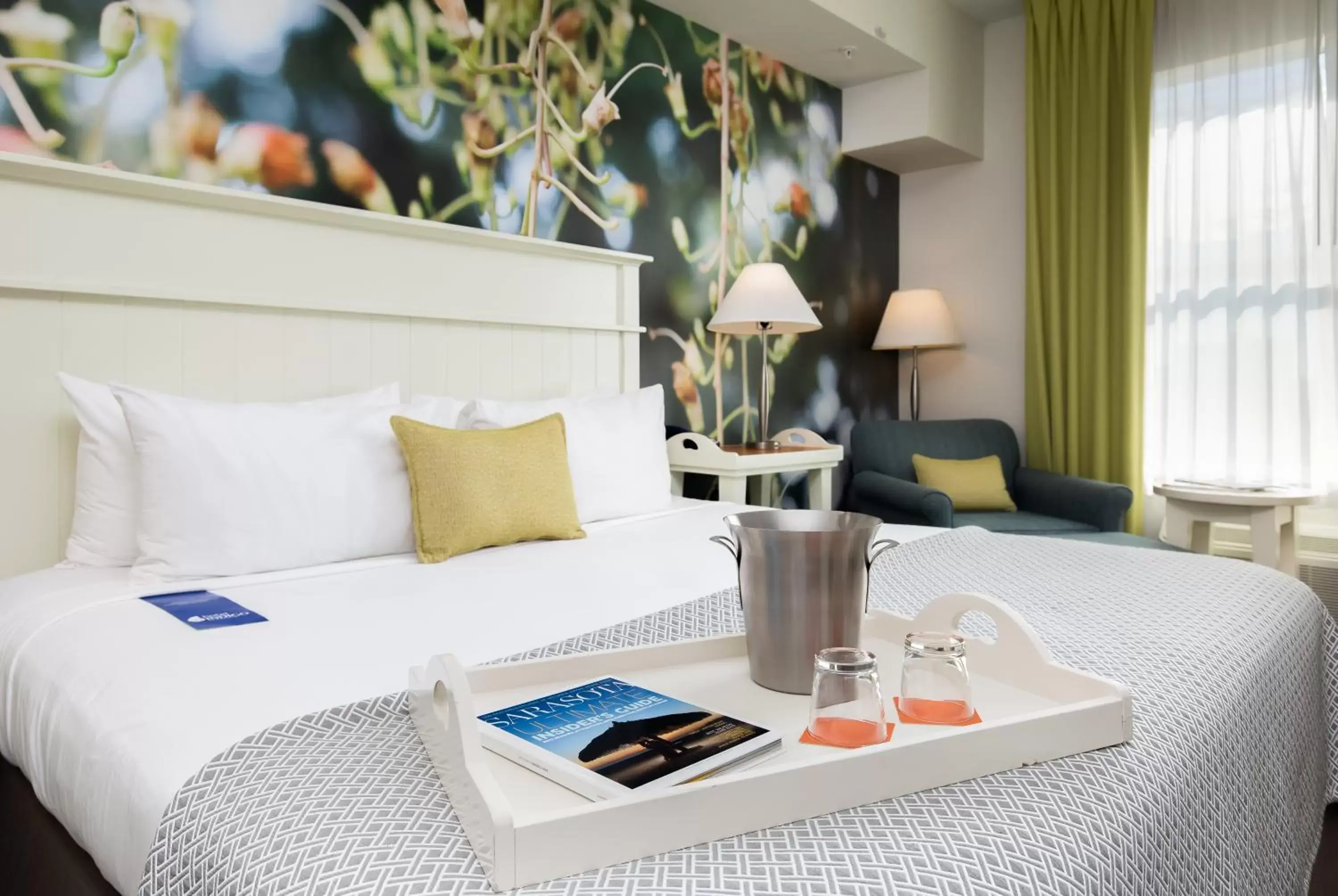 Bed in Hotel Indigo - Sarasota, an IHG Hotel