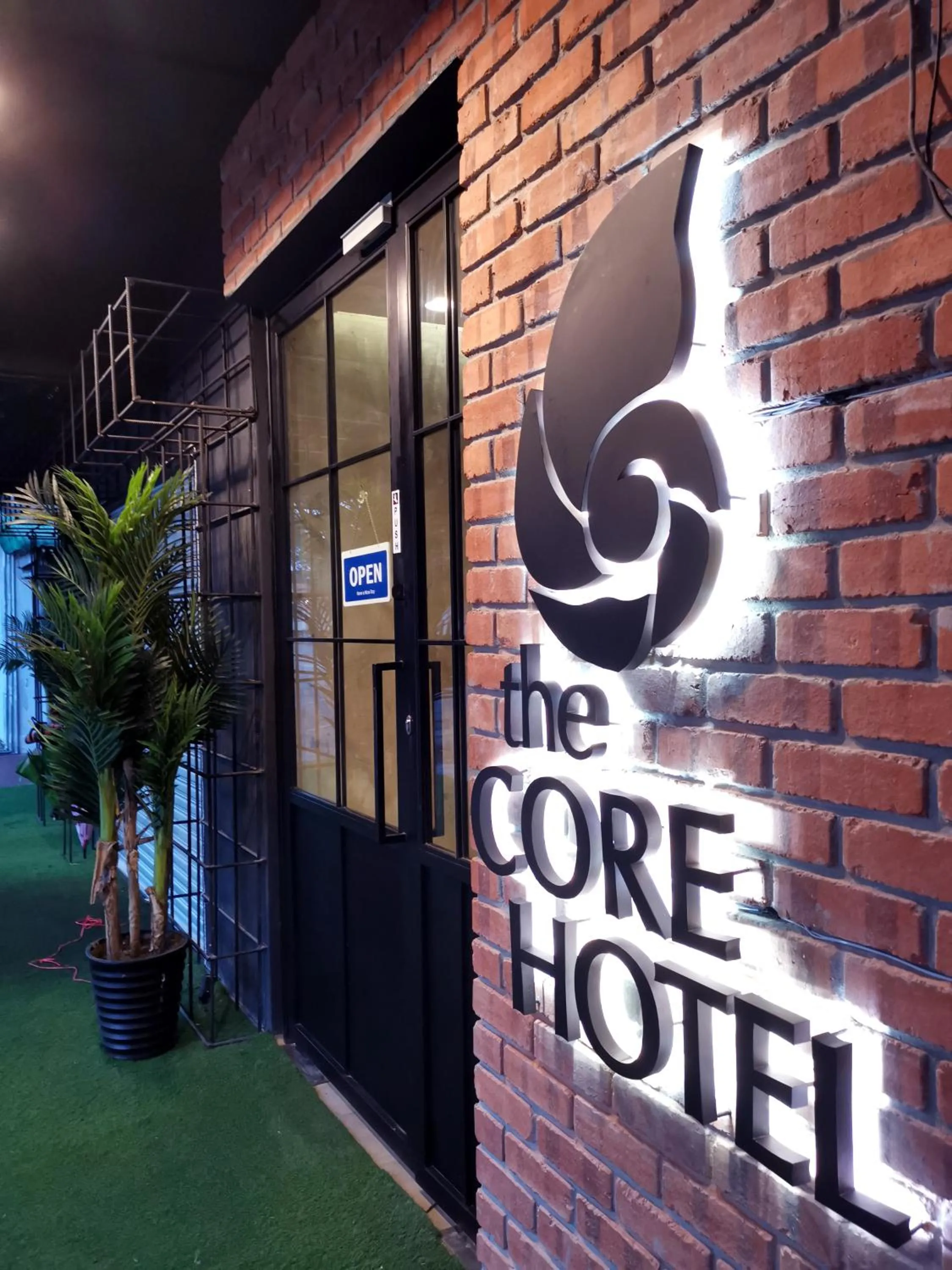 Facade/entrance in The Core Hotel