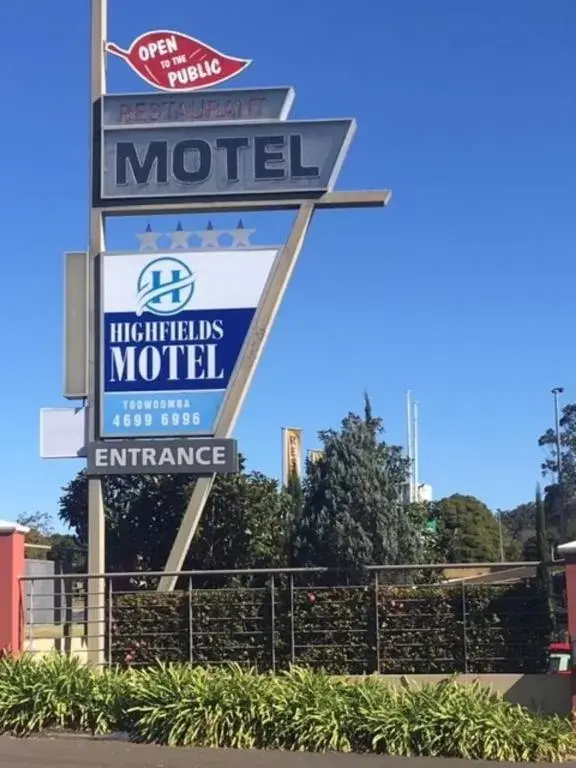 Property logo or sign in Highfields Motel Toowoomba