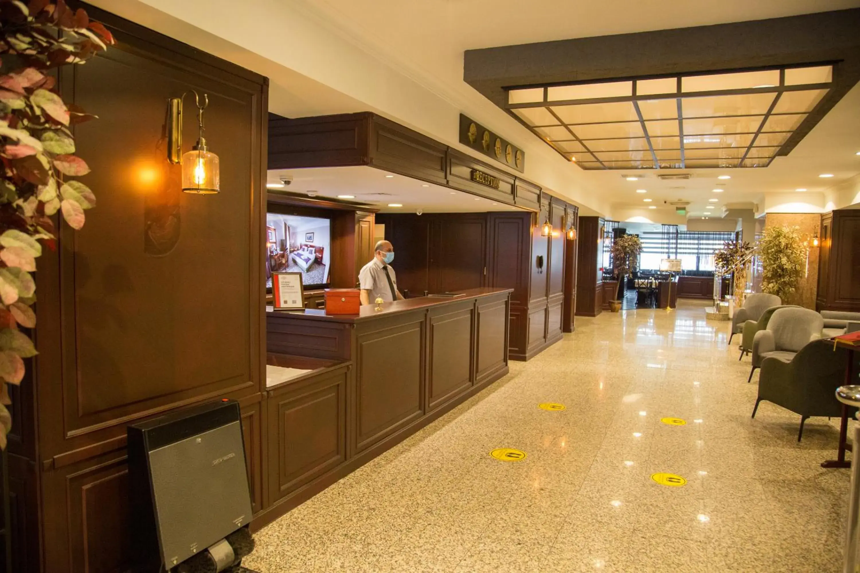 Lobby or reception in Dila Hotel