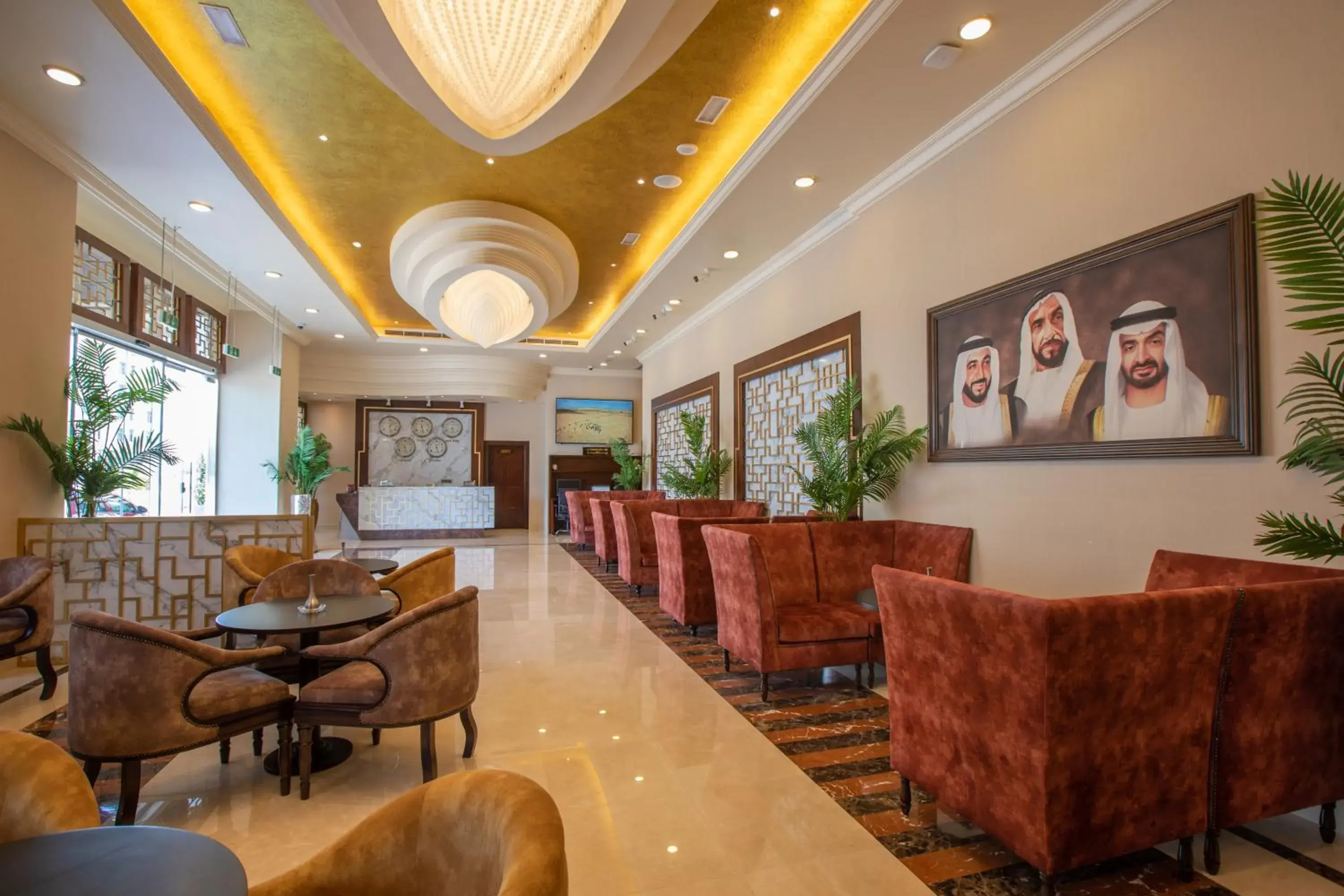 Lobby or reception, Lounge/Bar in Grand Villaggio Hotel Abu Dhabi