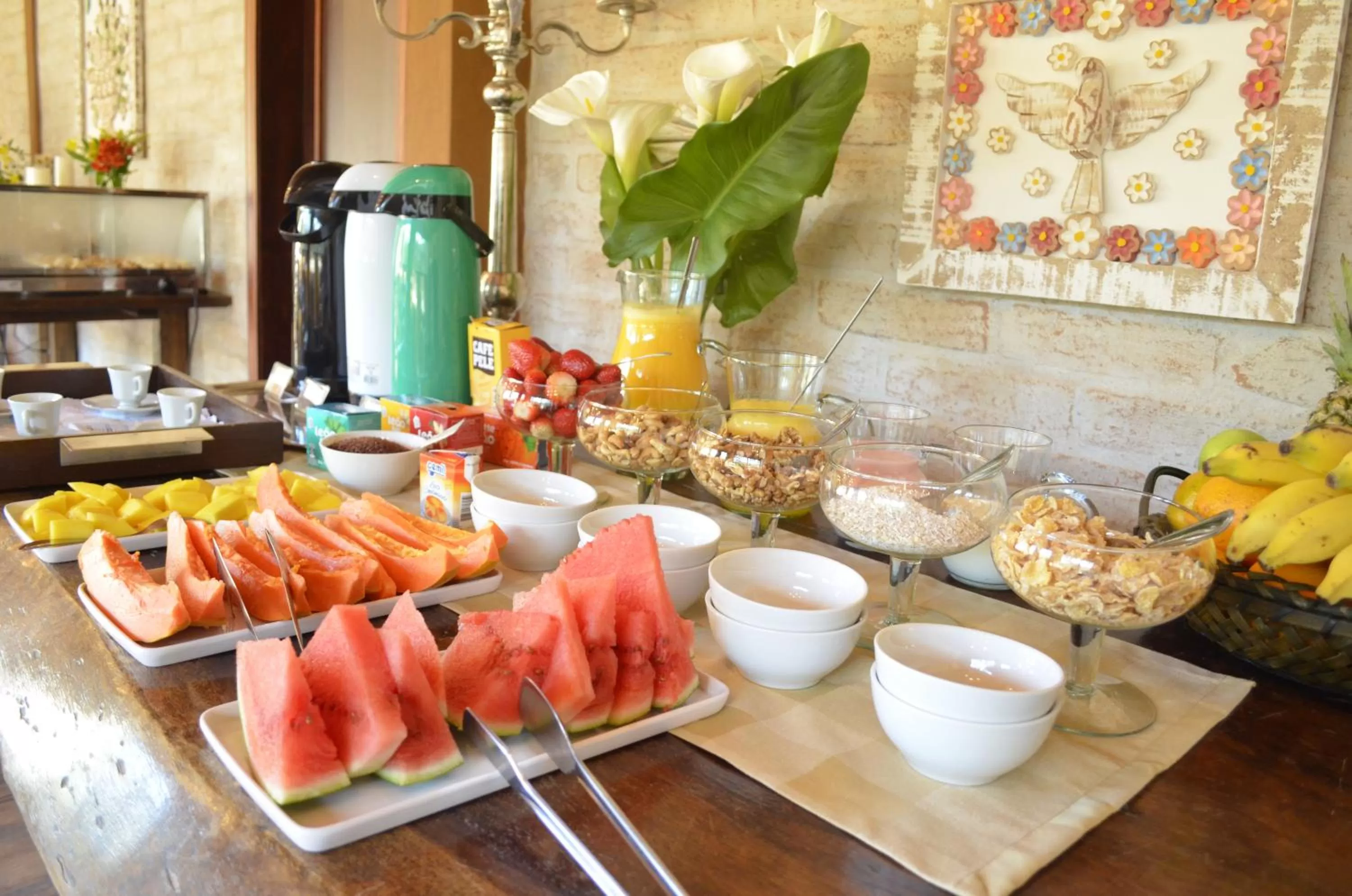 Breakfast in Pousada Toca Da Coruja