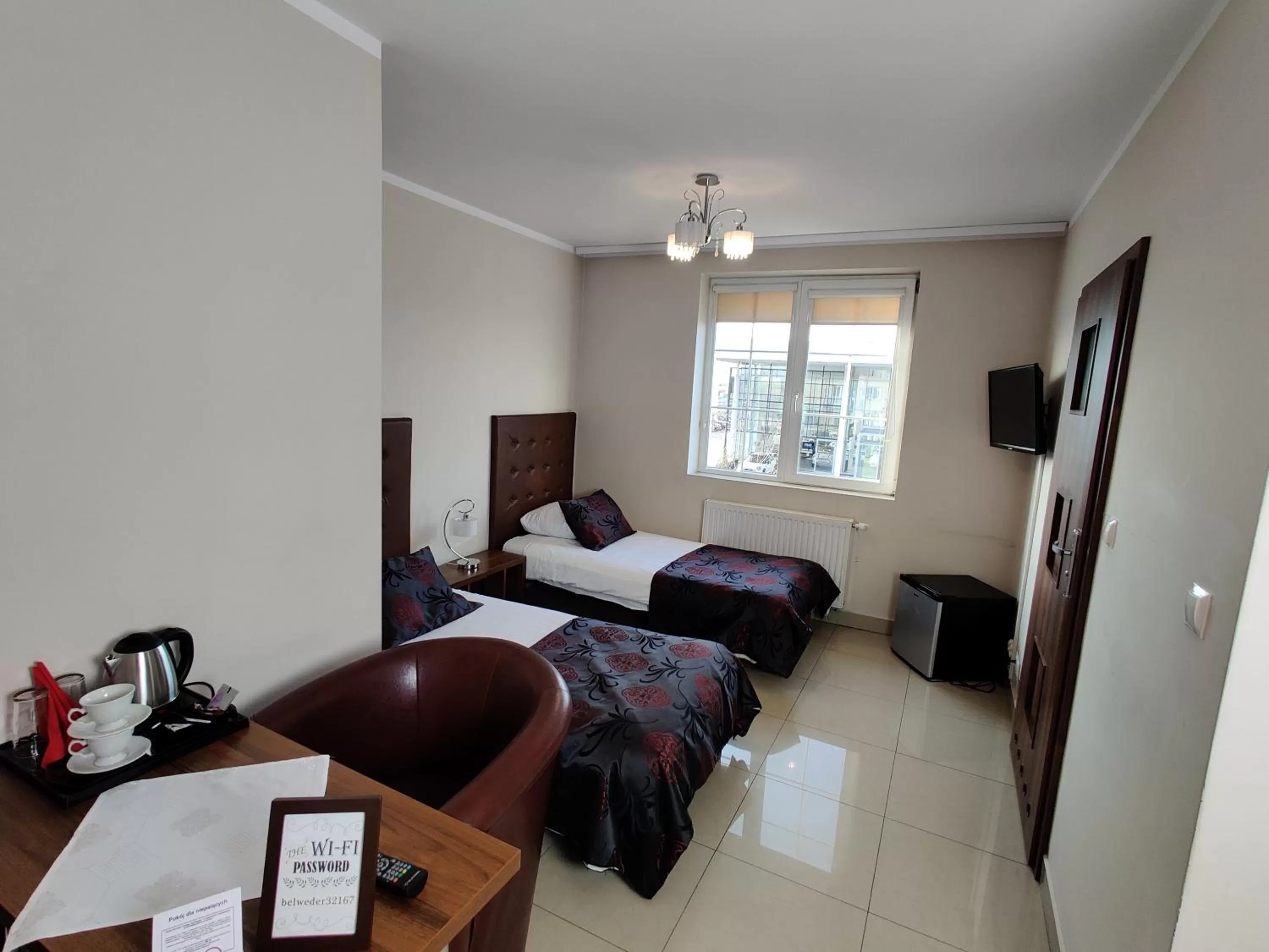 Photo of the whole room, Bed in Belweder