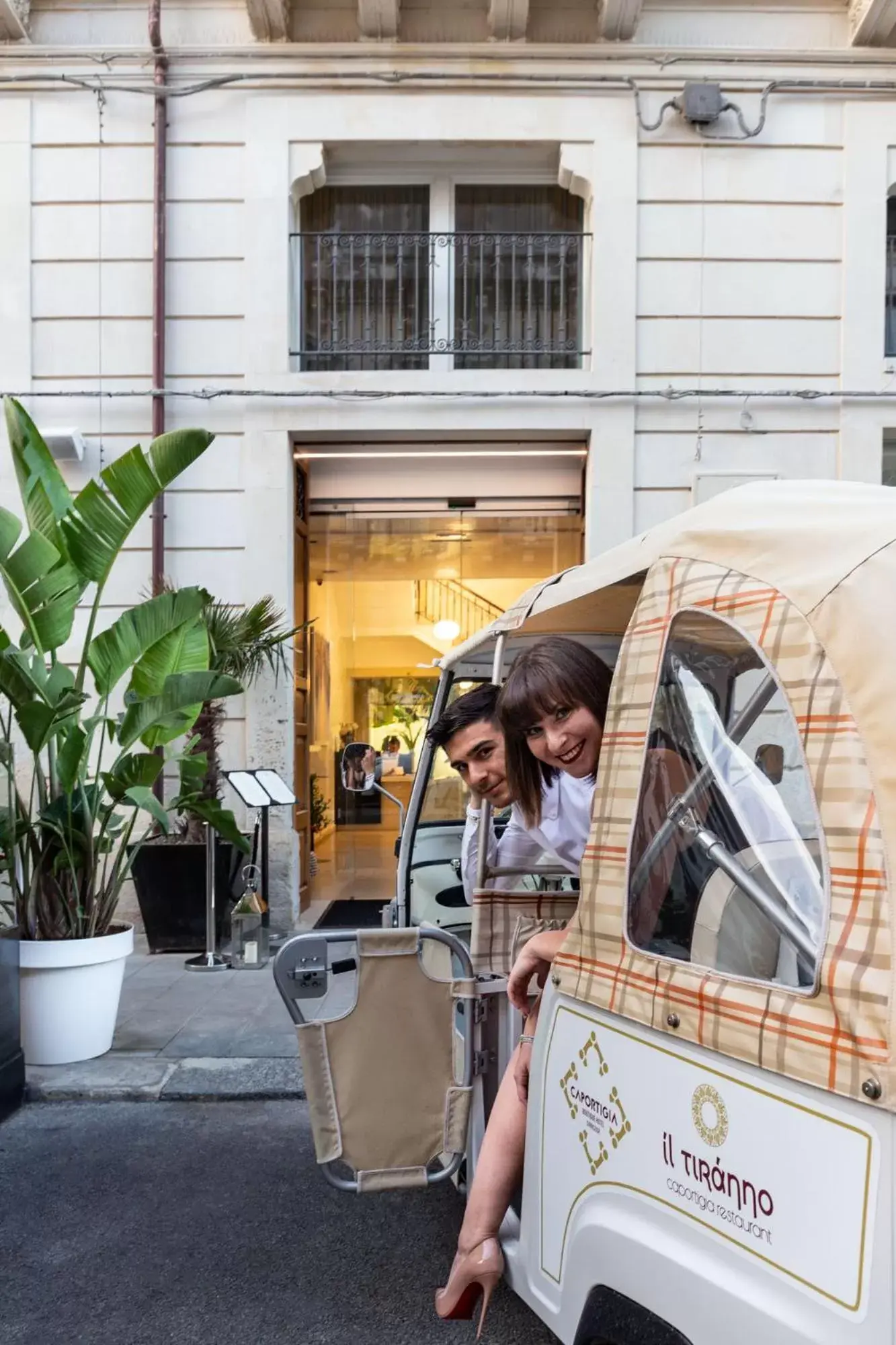 Facade/entrance in Caportigia Boutique Hotel