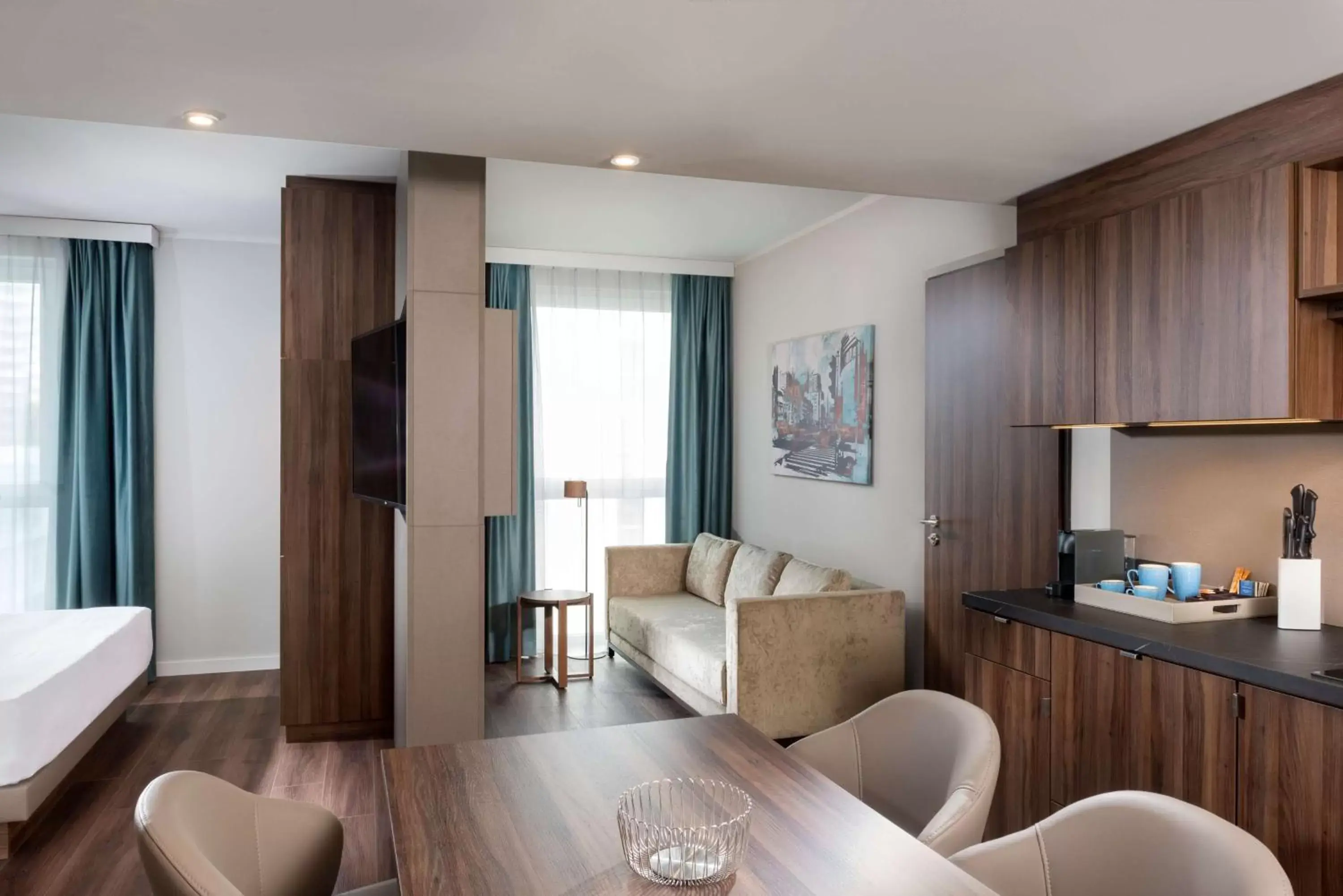 Deluxe King Studio in Hyatt House Frankfurt Eschborn Deluxe King Studio in Hyatt House Frankfurt Eschborn