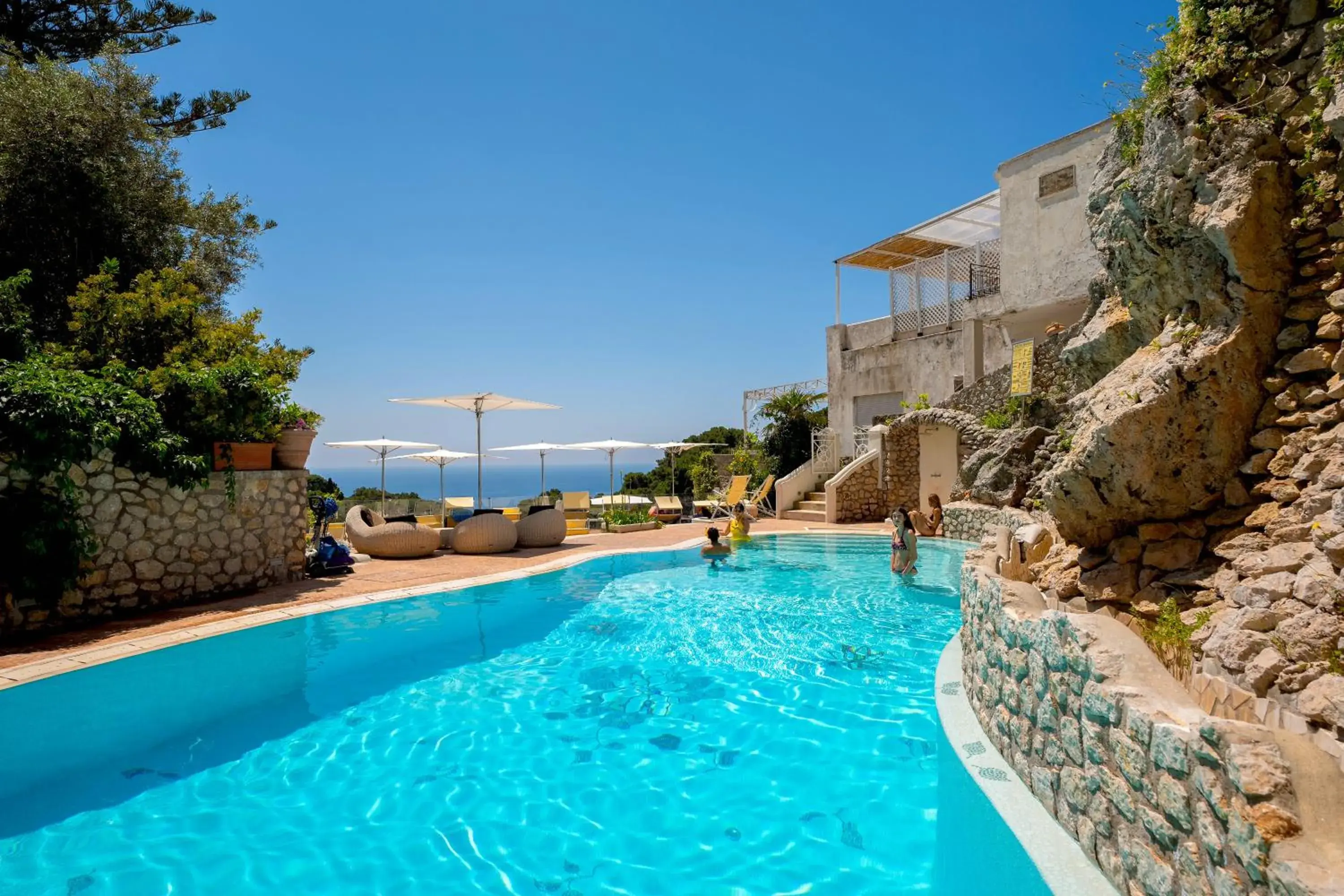 Pool view, Swimming Pool in Hotel La Floridiana