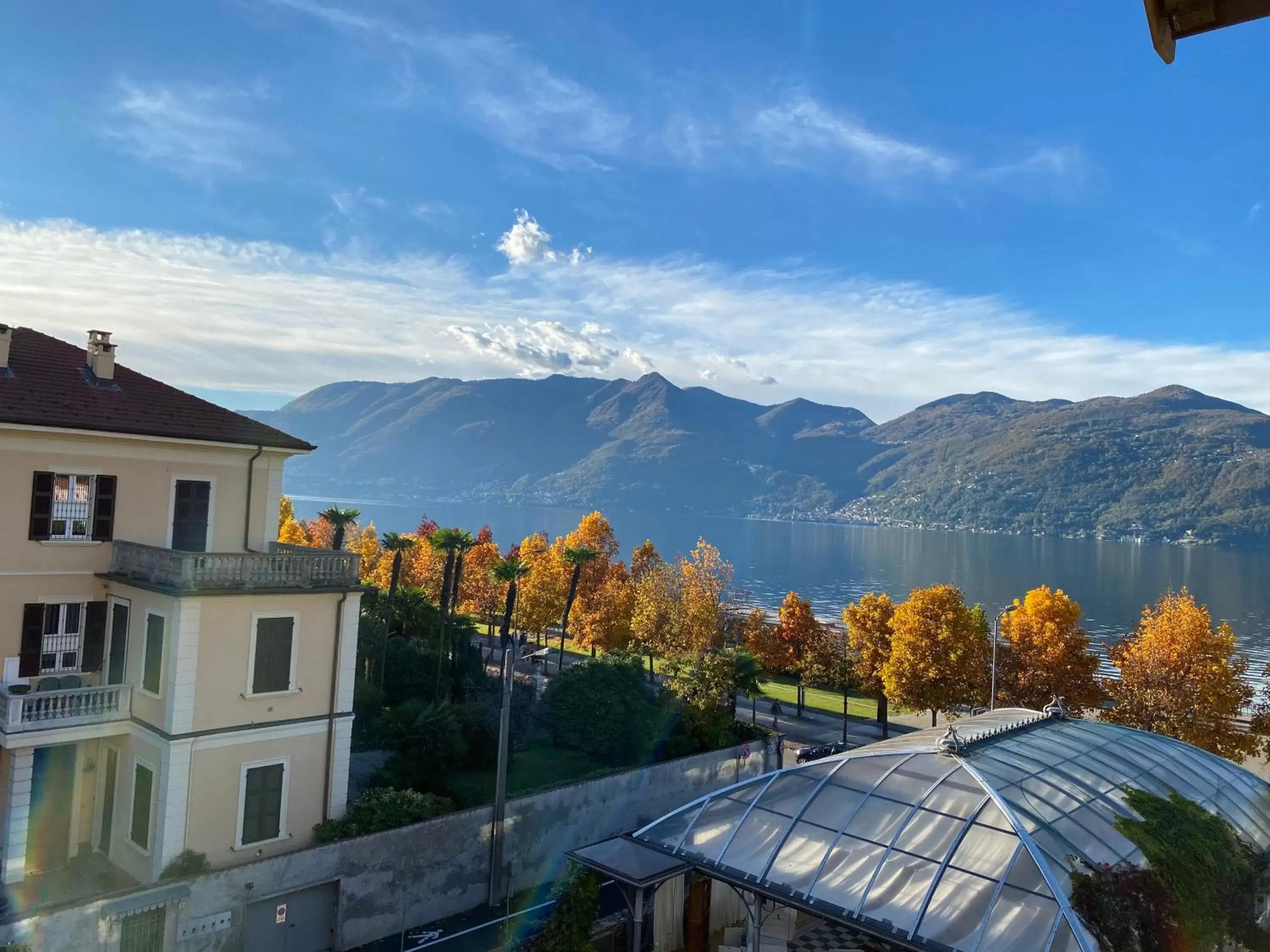 Lake view, Mountain View in Camin Hotel Luino