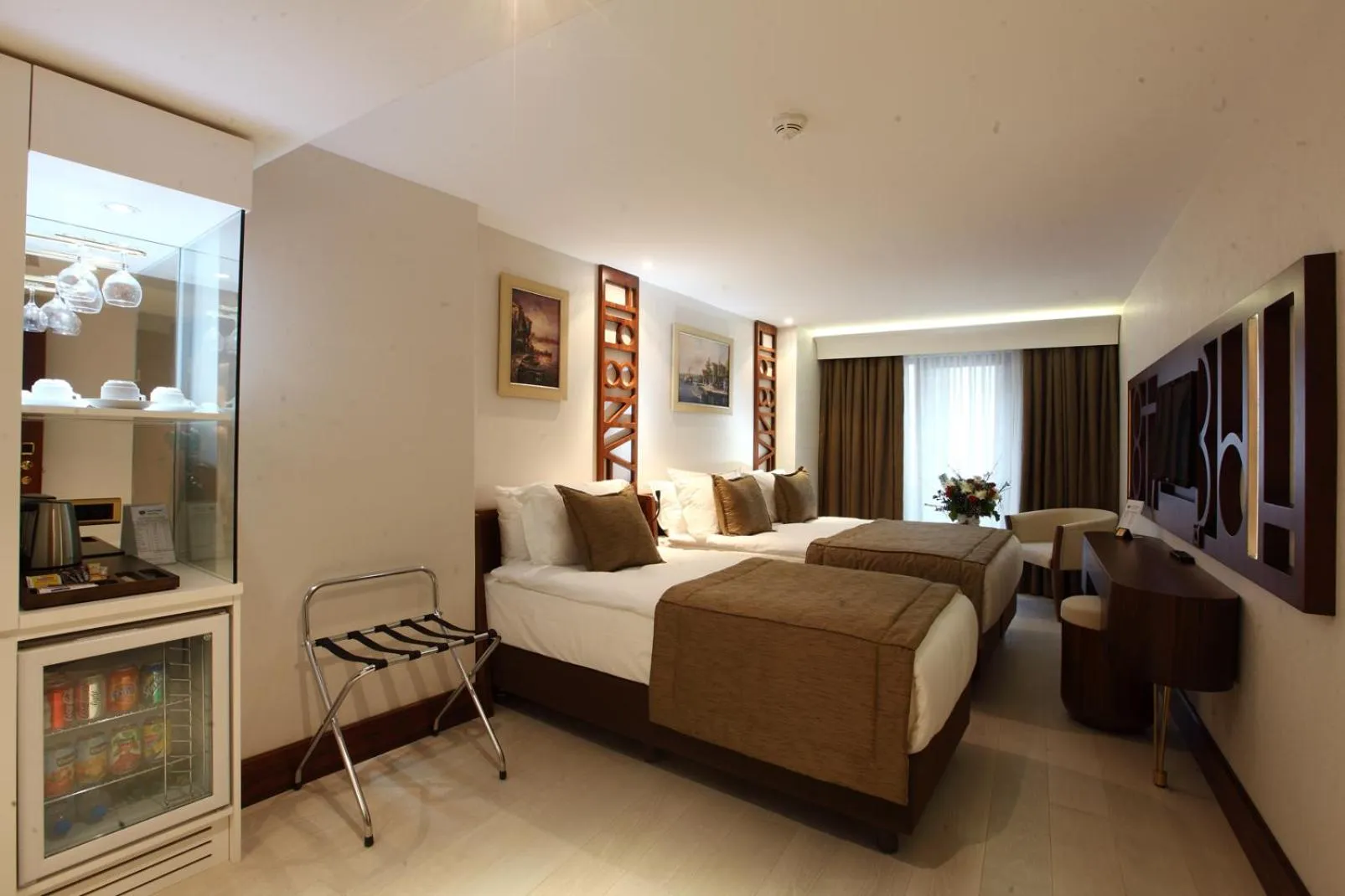 Bed in Victory Hotel & Spa Istanbul