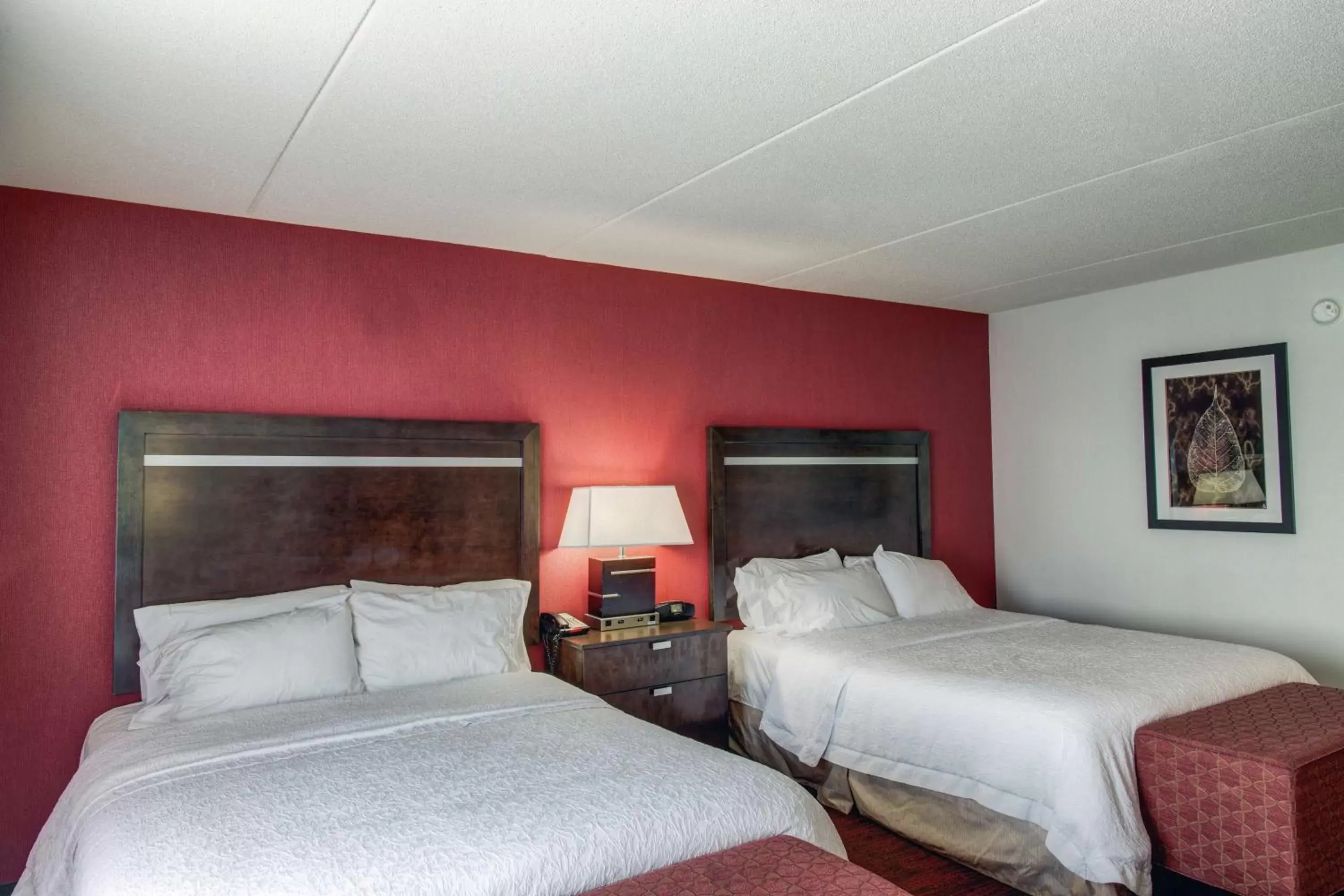 Queen Room with Two Queen Beds - Disability Access with Bathtub in Hampton Inn & Suites Detroit/Airport Romulus Queen Room with Two Queen Beds - Disability Access with Bathtub in Hampton Inn & Suites Detroit/Airport Romulus