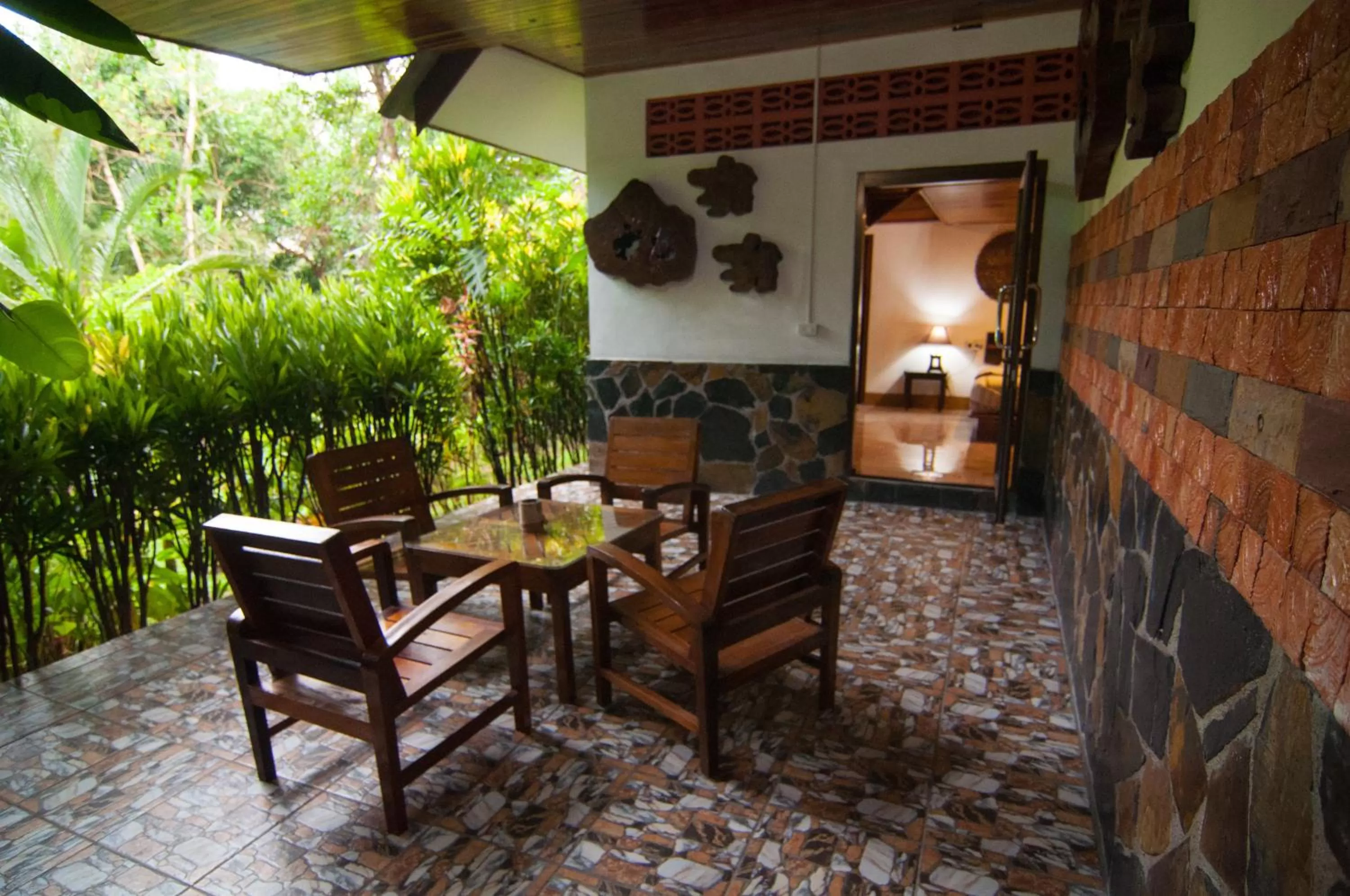 Balcony/Terrace in Khao Sok Las Orquideas Resort