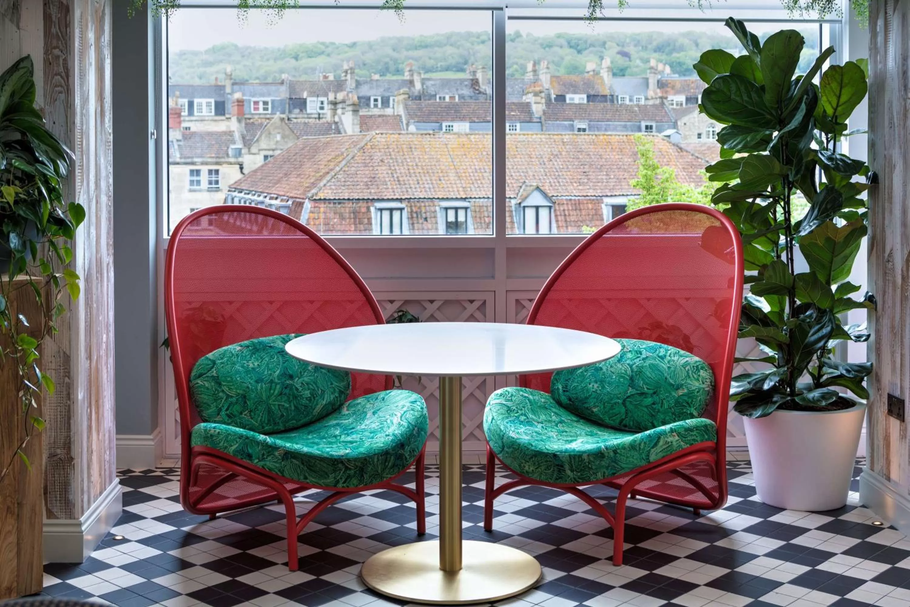 Garden in DoubleTree by Hilton Bath