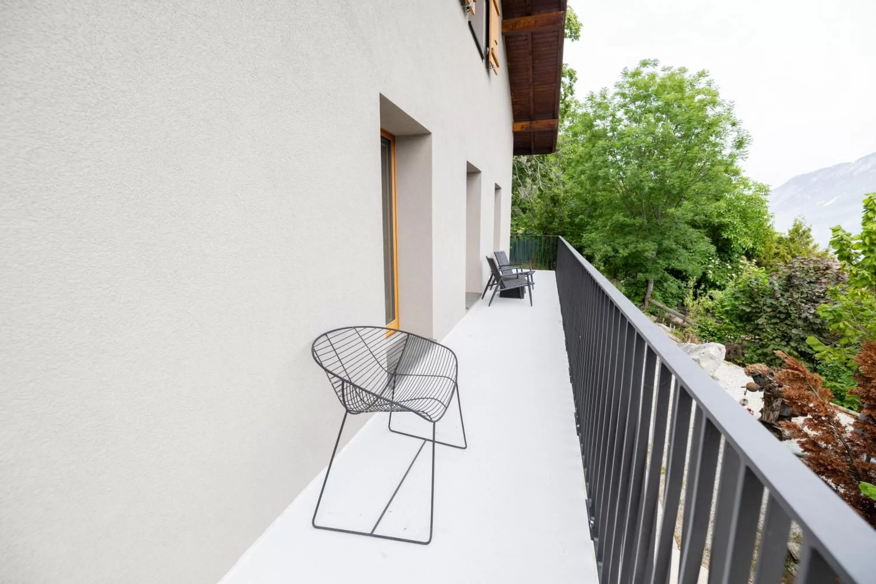 Balcony/Terrace in B&B La Forge de Diogne