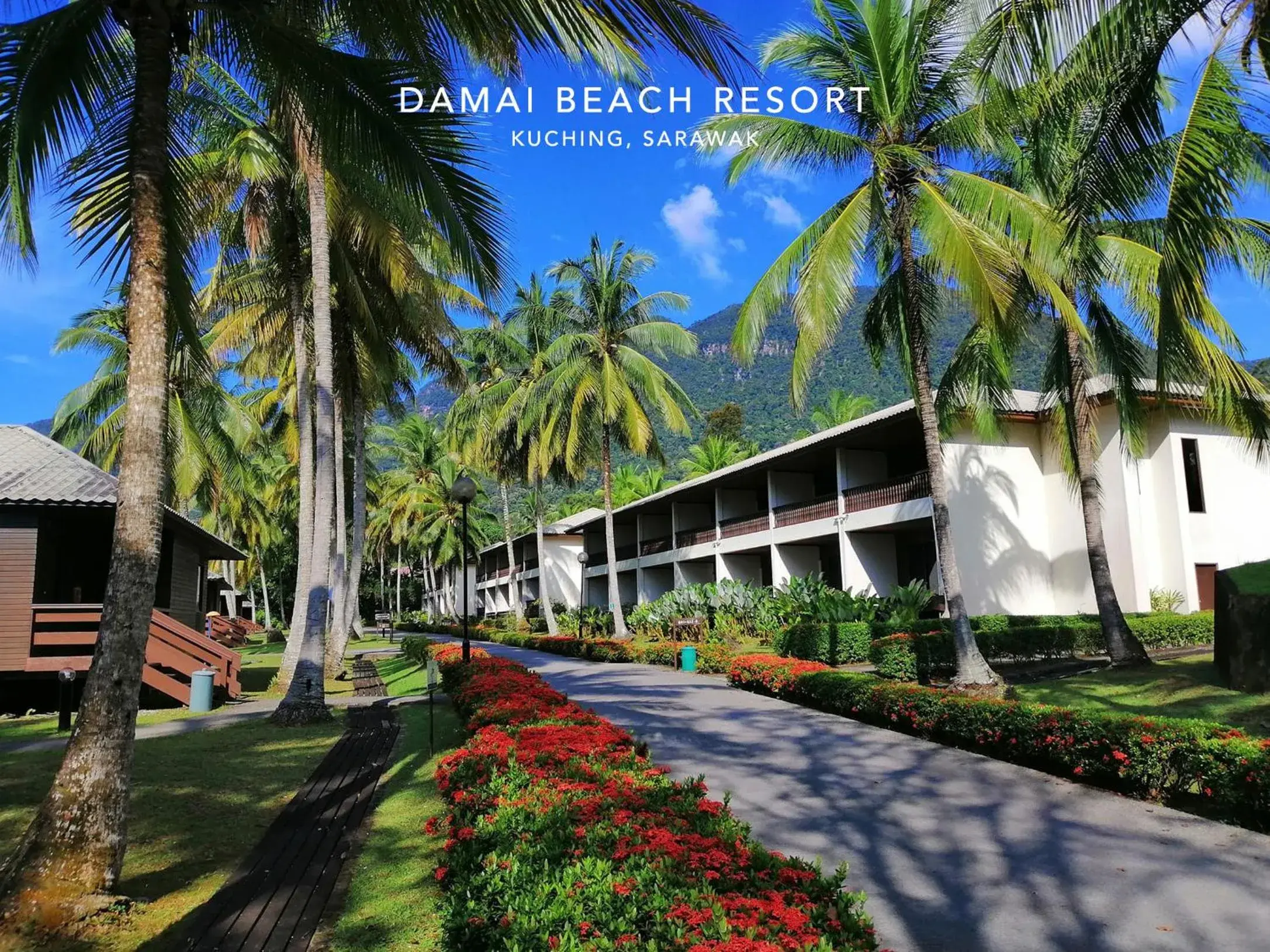 Property building in Damai Beach Resort Property building in Damai Beach Resort