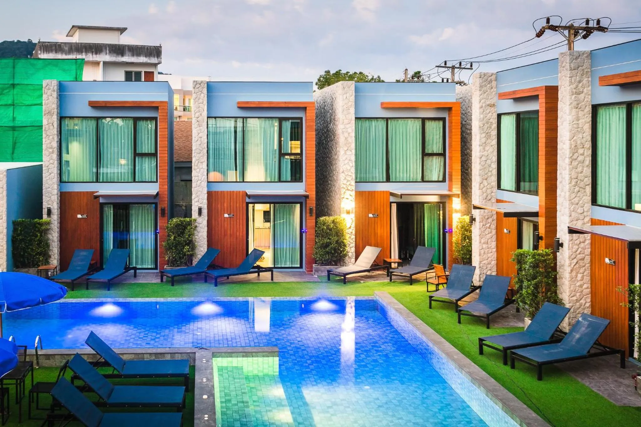 Swimming pool in Peace Blue Naiharn Naturist Resort Phuket SHA Extra Plus