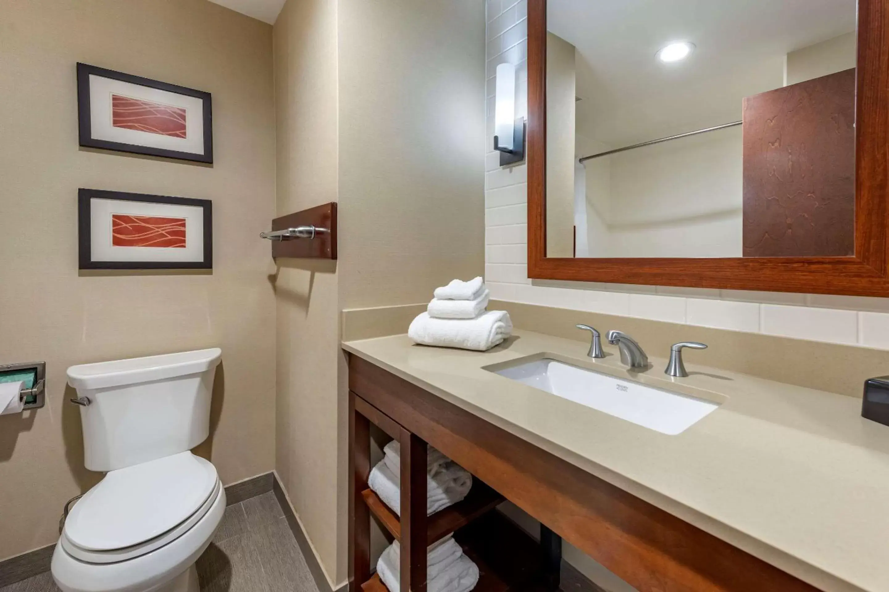 Photo of the whole room, Bathroom in Comfort Inn & Suites Pittsburgh