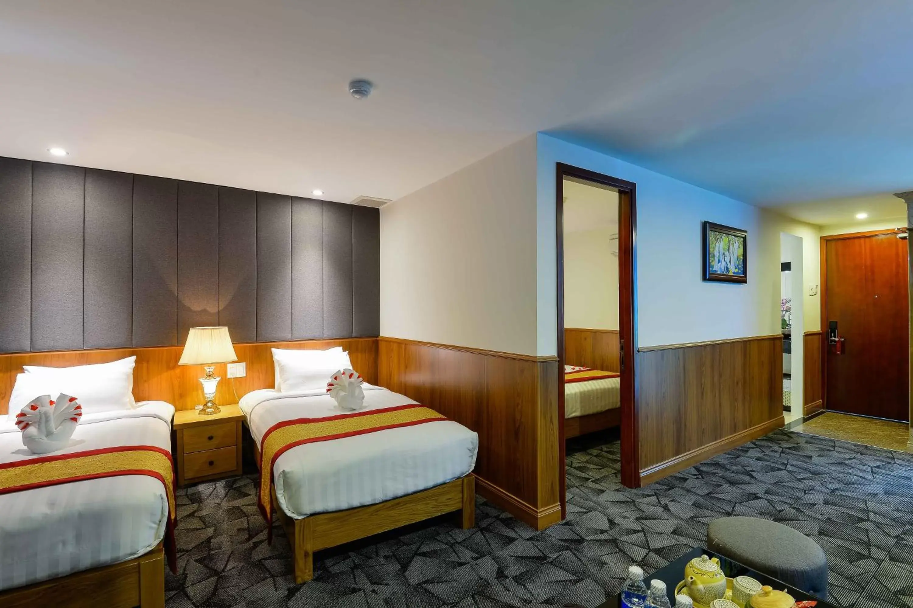 Bed in Saigonciti Hotel A