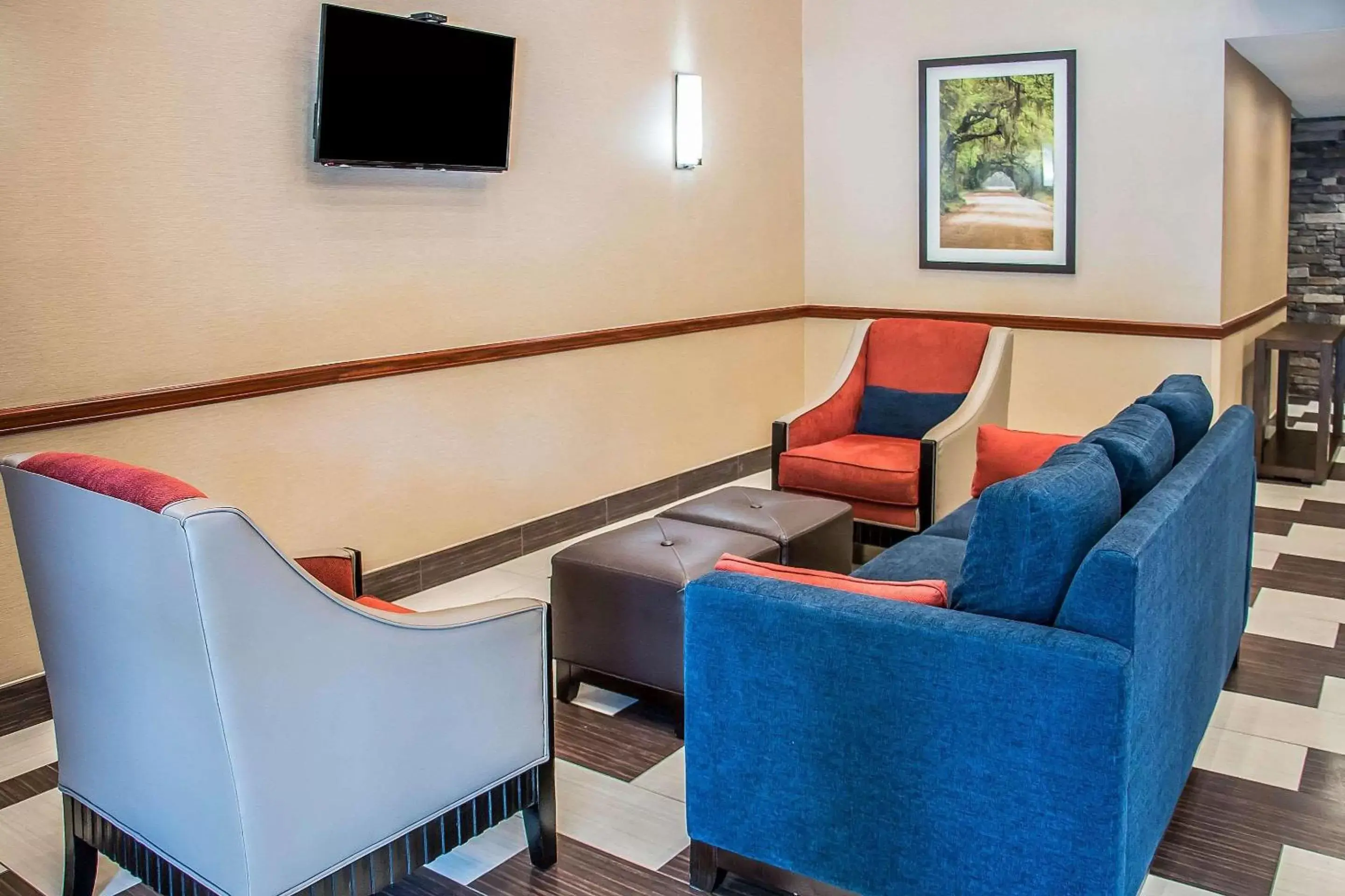 Lobby or reception, Seating Area in Comfort Suites Bluffton-Hilton Head Island