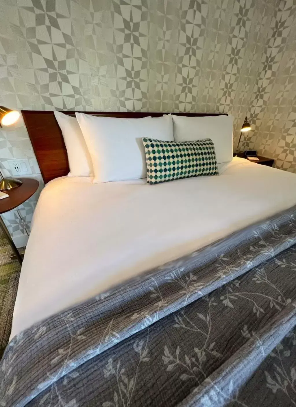 Bed in Artisan Suites on Bowen