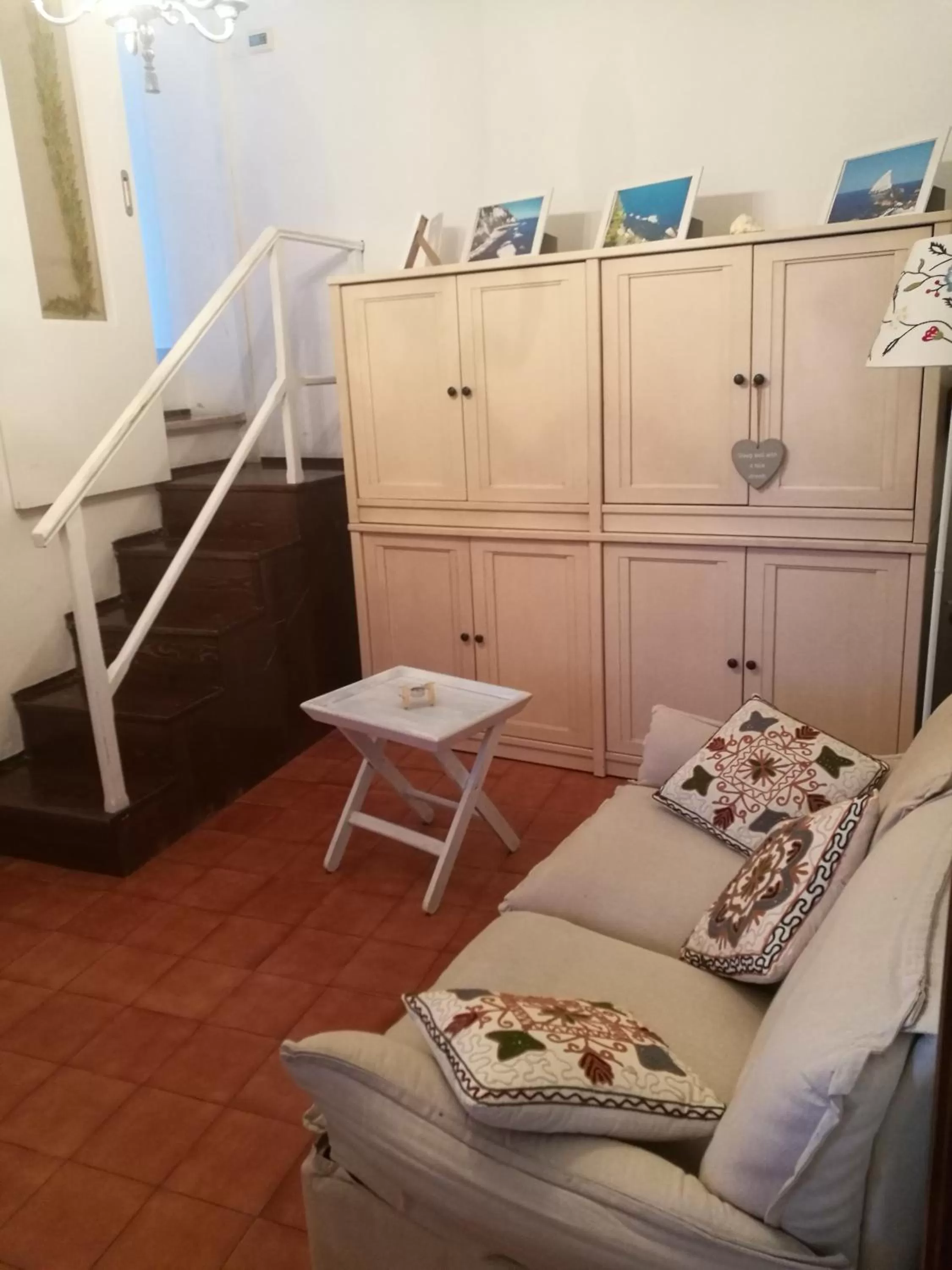 Seating area, Bed in B & B da Maria