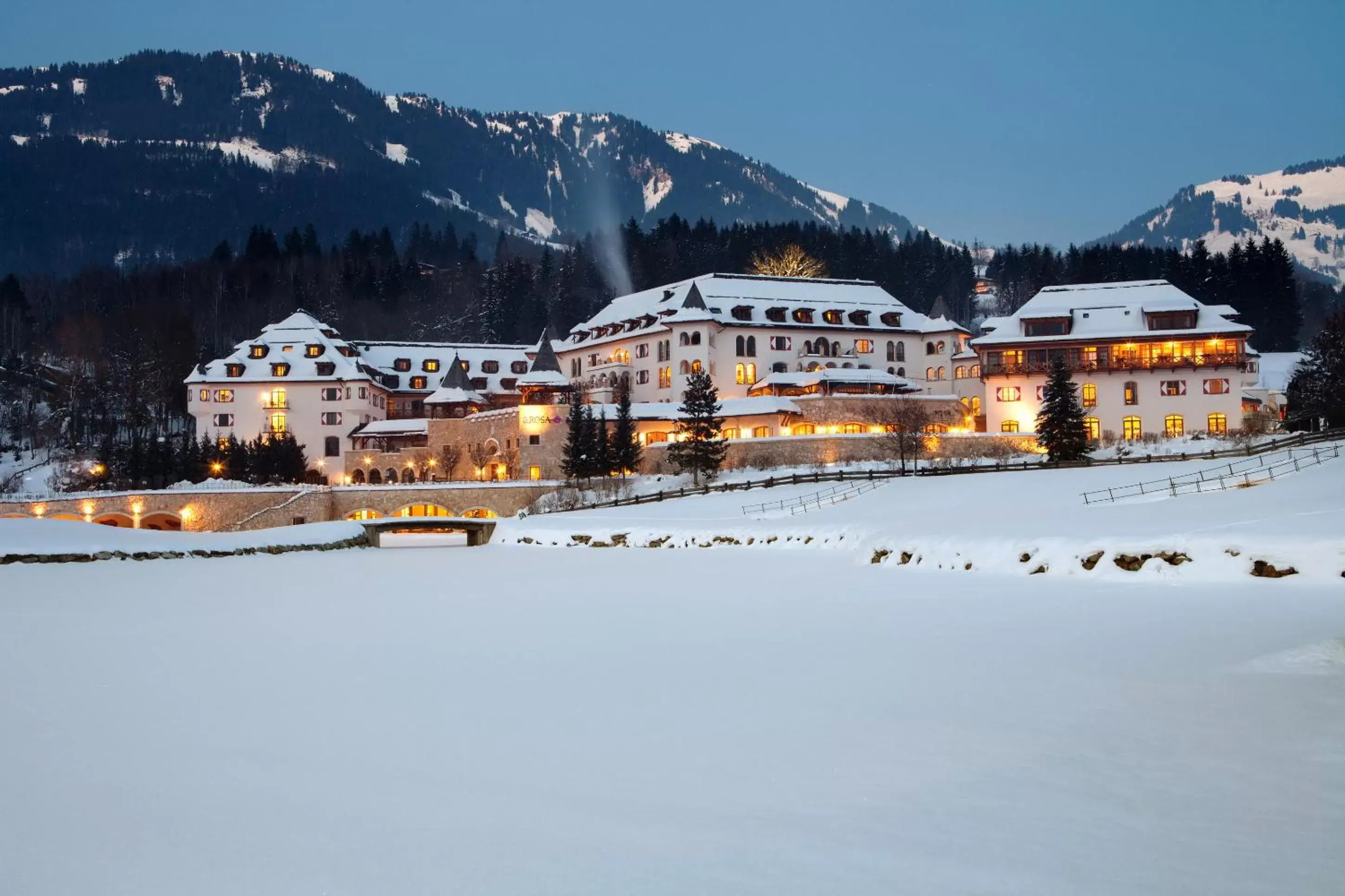 Facade/entrance, Winter in A-ROSA Kitzbühel